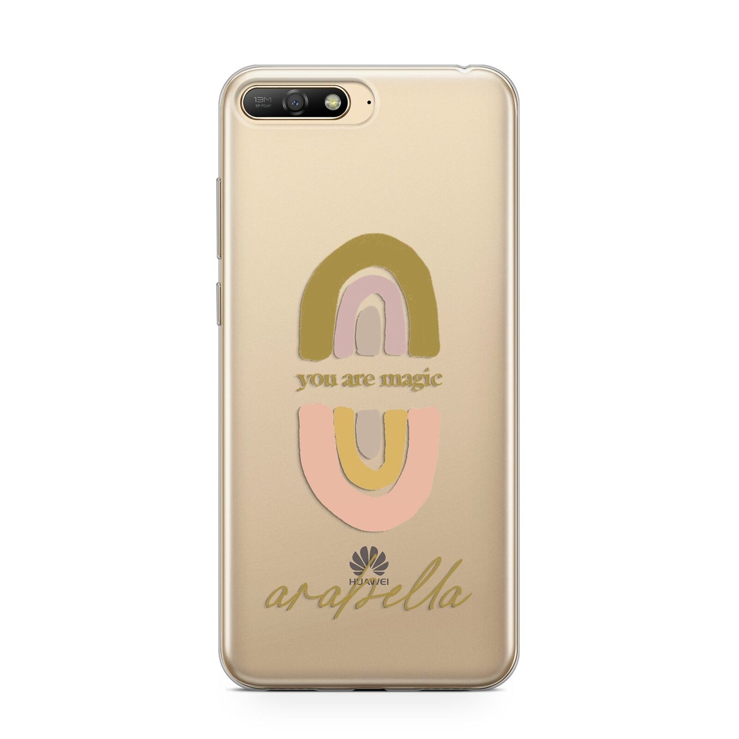 Personalised Rainbow Magic Huawei Y6 2018