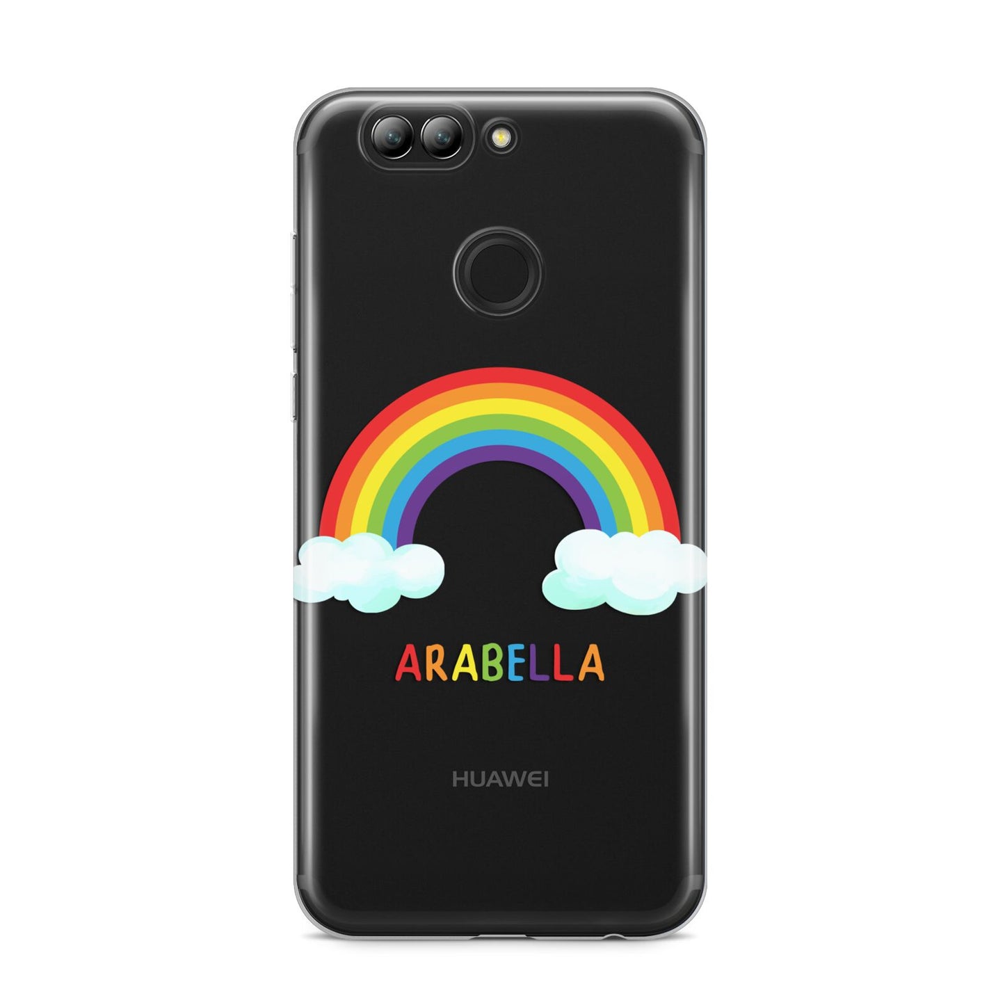 Personalised Rainbow Name Huawei Nova 2s Phone Case