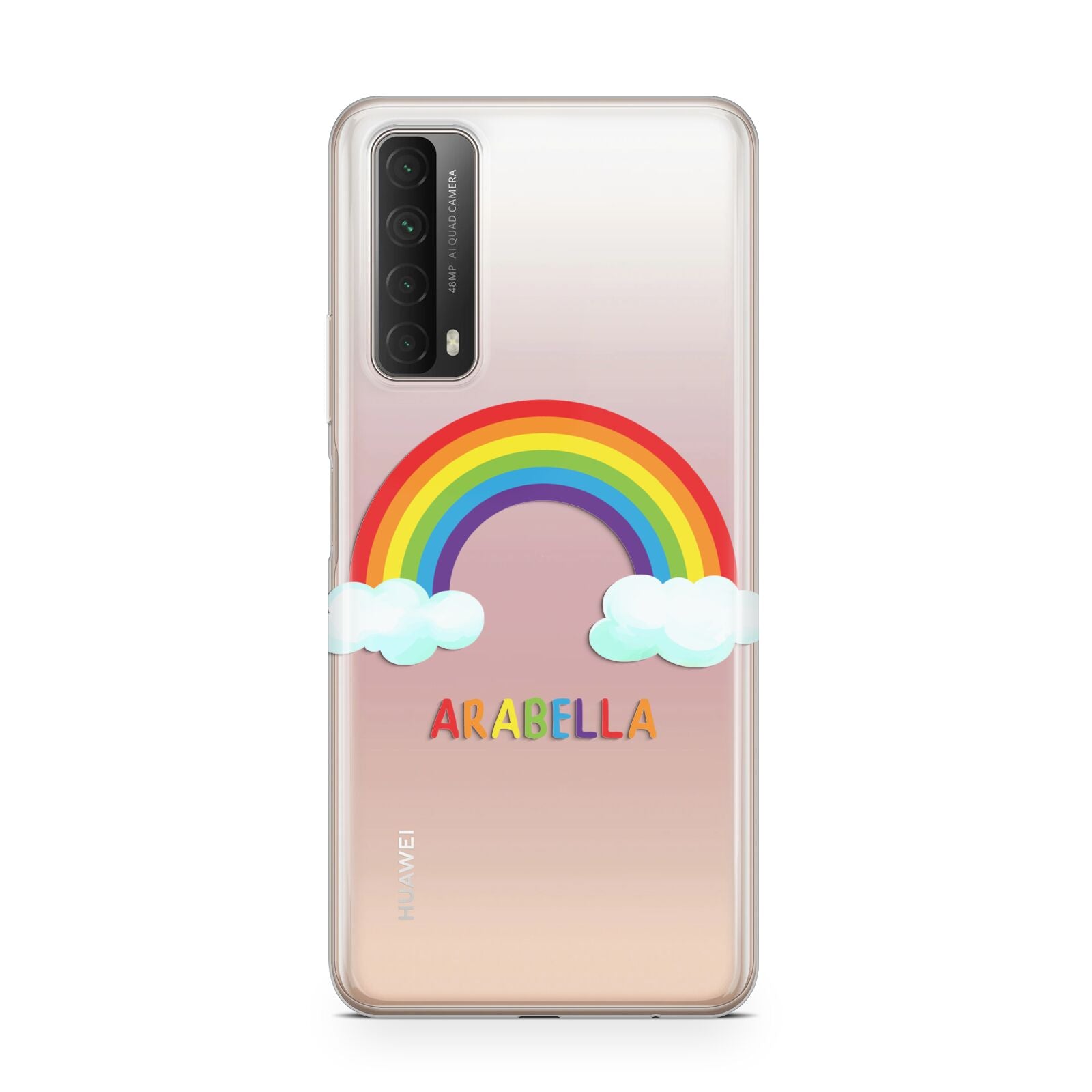 Personalised Rainbow Name Huawei P Smart 2021