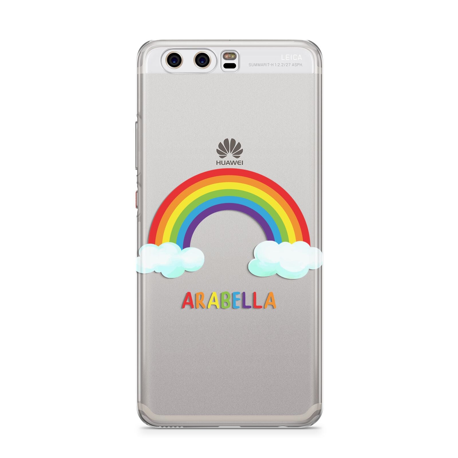 Personalised Rainbow Name Huawei P10 Phone Case