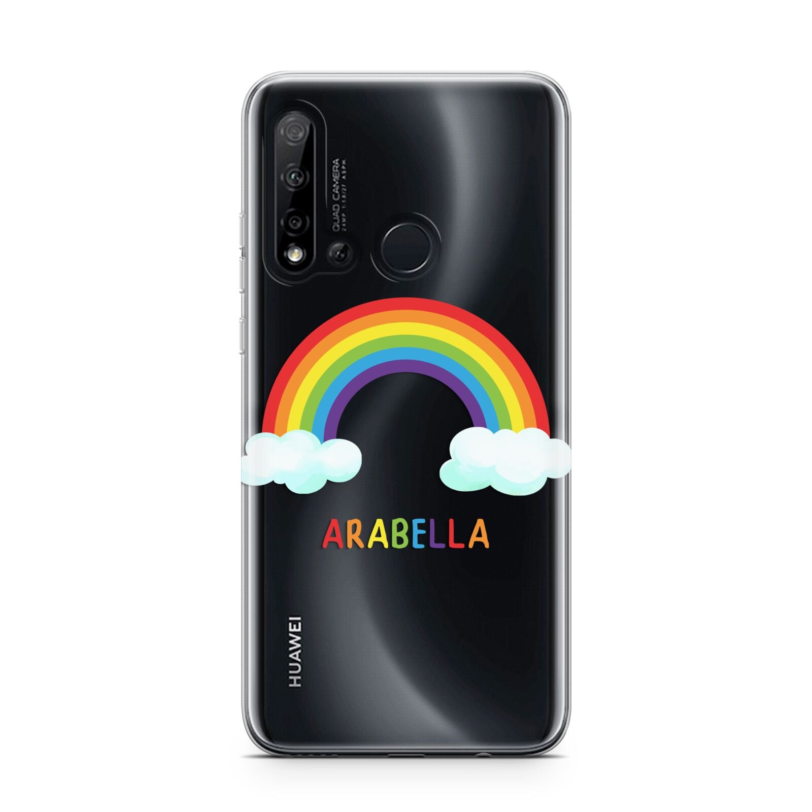 Personalised Rainbow Name Huawei P20 Lite 5G Phone Case