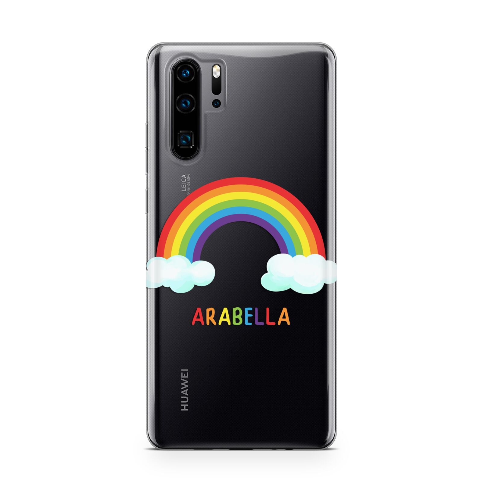 Personalised Rainbow Name Huawei P30 Pro Phone Case