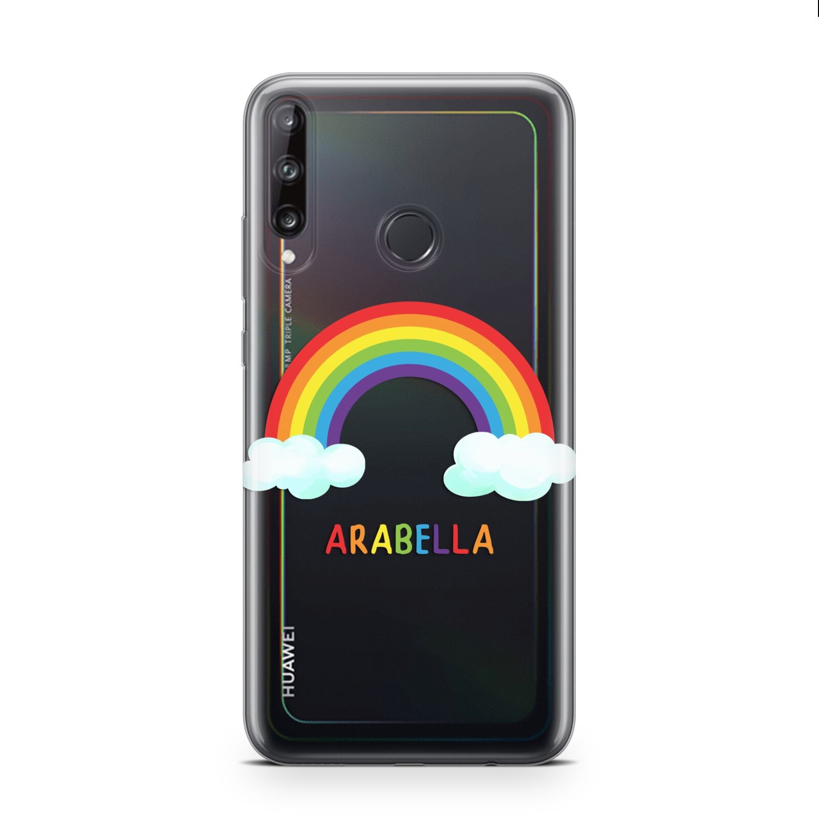 Personalised Rainbow Name Huawei P40 Lite E Phone Case