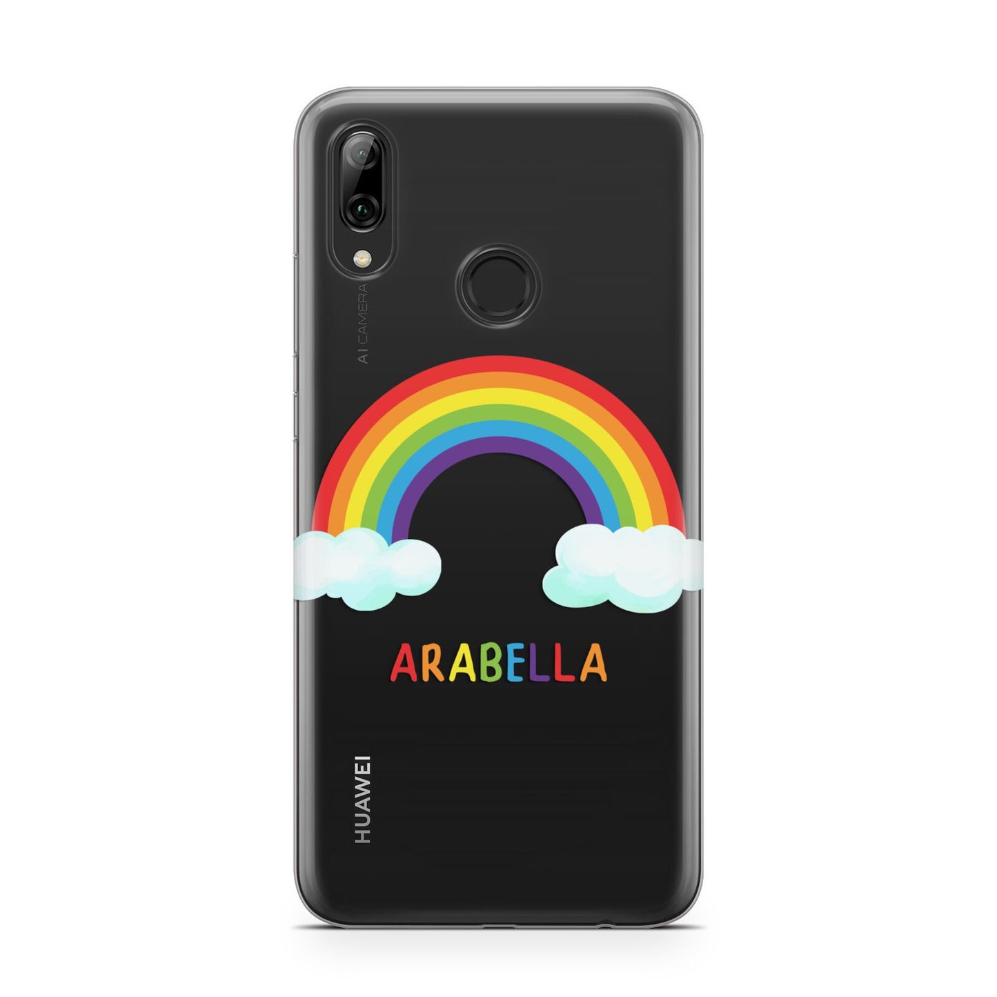 Personalised Rainbow Name Huawei Y7 2019