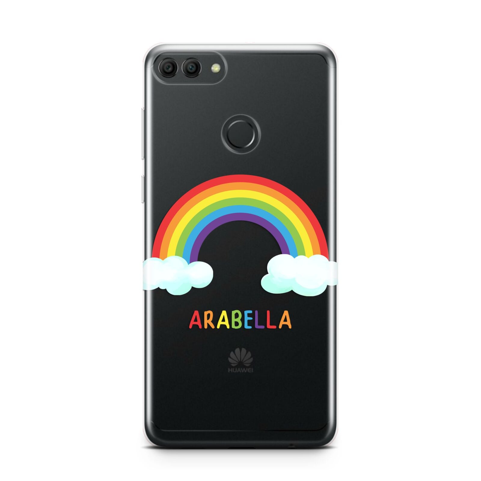 Personalised Rainbow Name Huawei Y9 2018