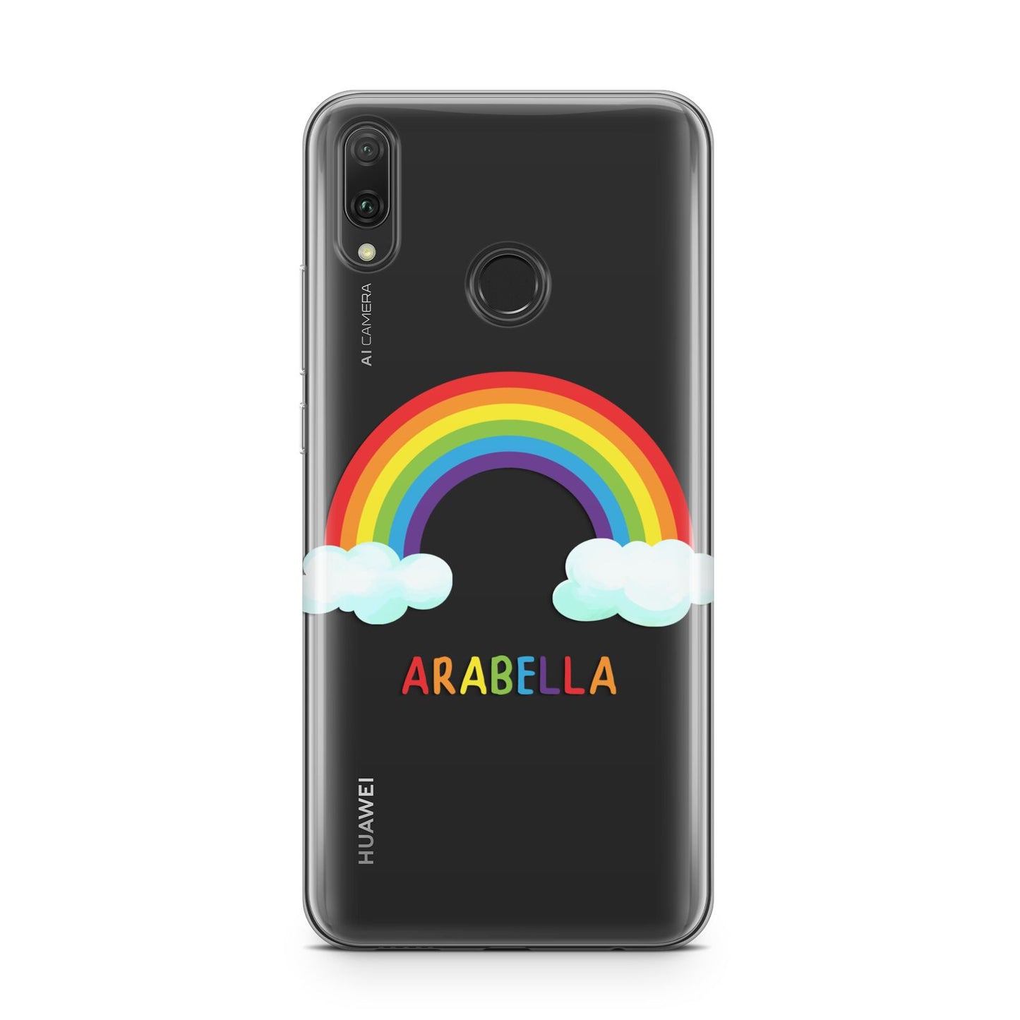 Personalised Rainbow Name Huawei Y9 2019