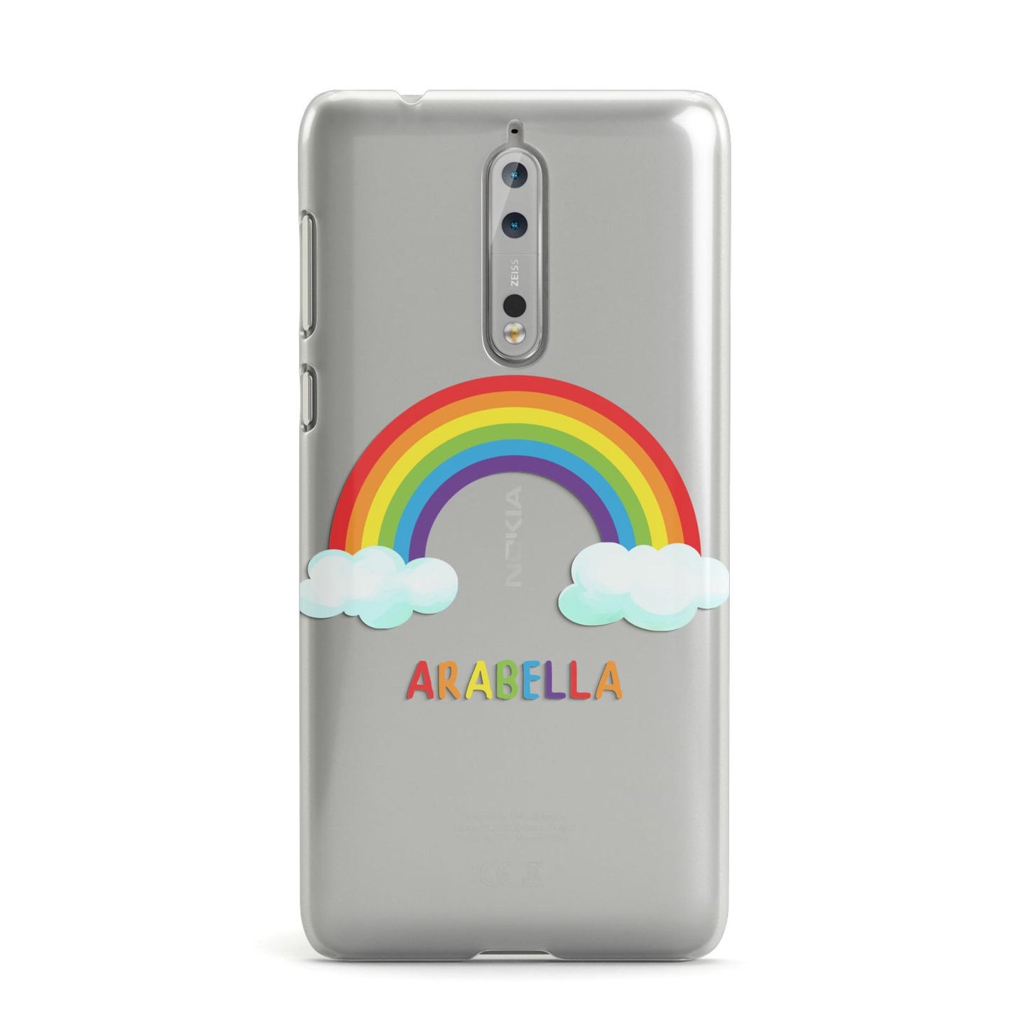 Personalised Rainbow Name Nokia Case