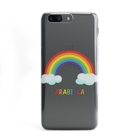 Personalised Rainbow Name OnePlus Case