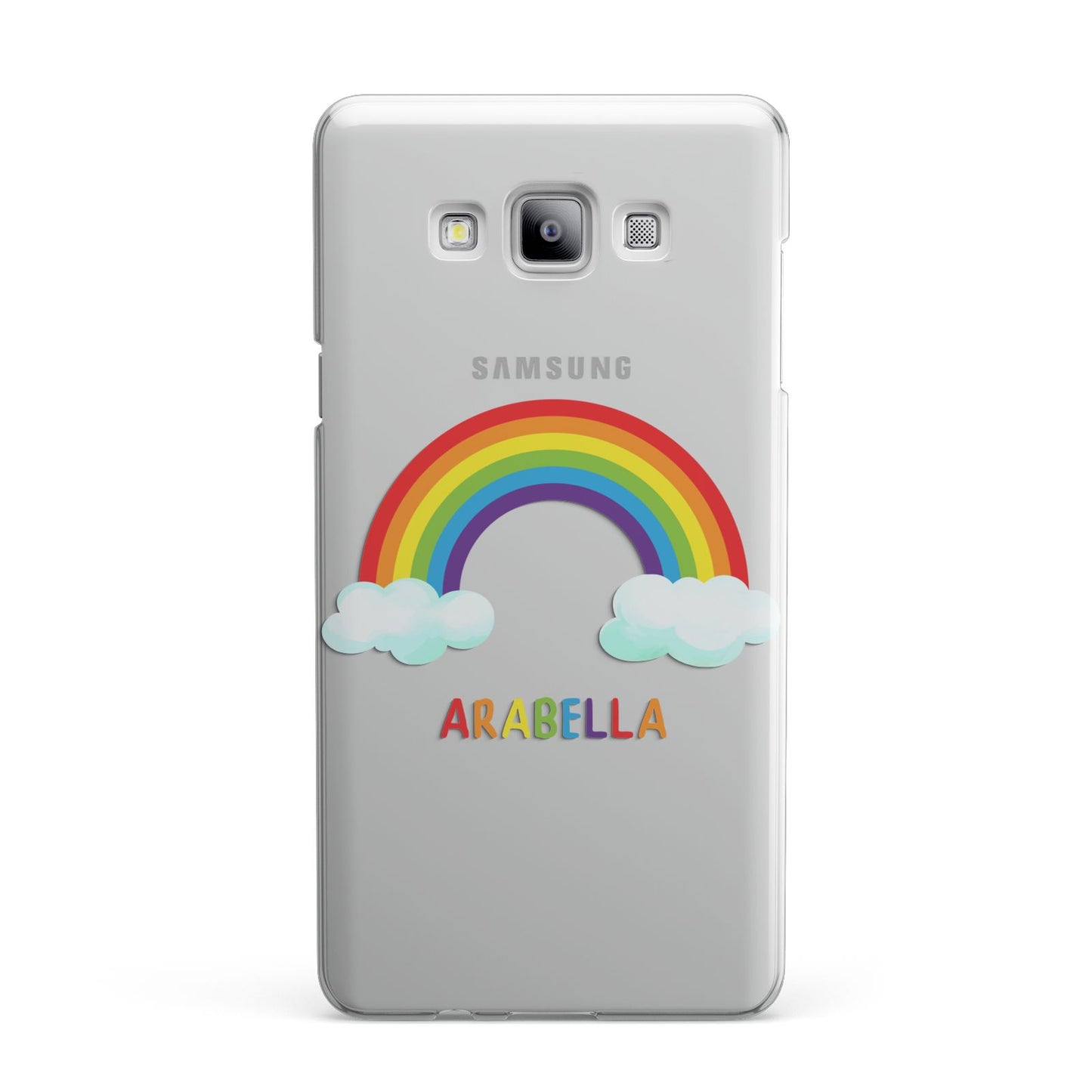 Personalised Rainbow Name Samsung Galaxy A7 2015 Case