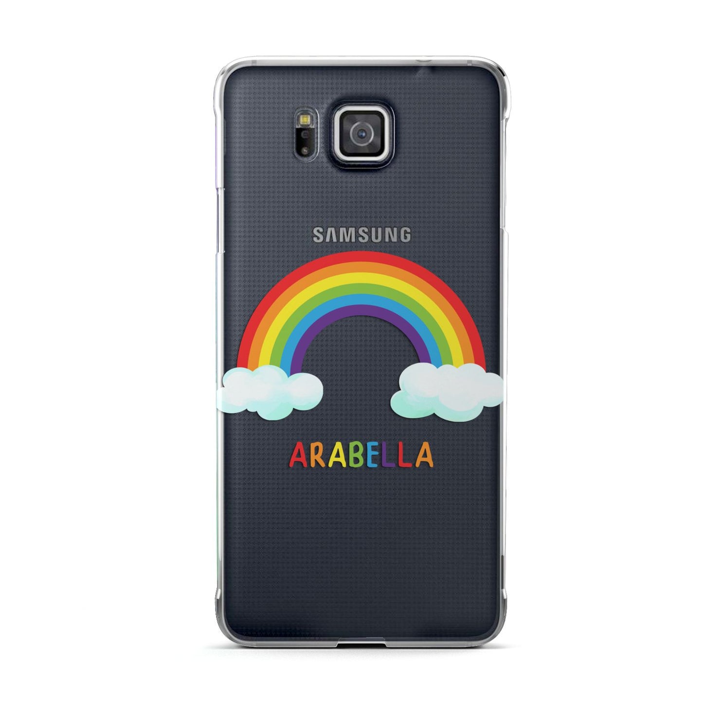 Personalised Rainbow Name Samsung Galaxy Alpha Case