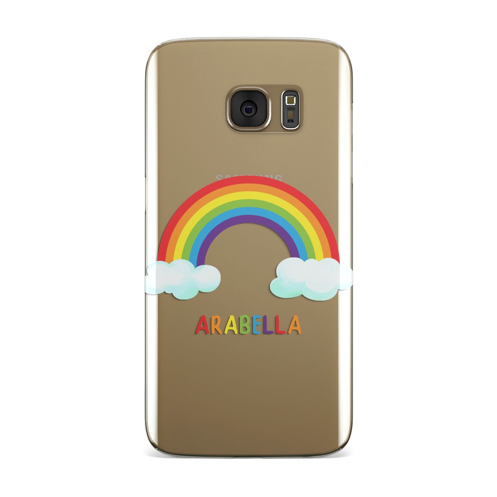 Personalised Rainbow Name Samsung Galaxy Case