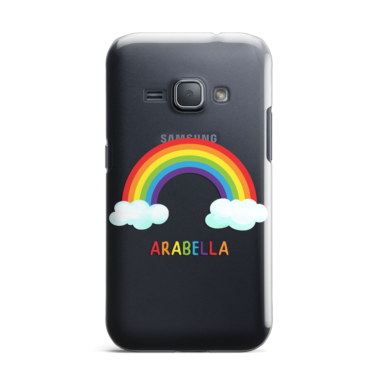 Personalised Rainbow Name Samsung Galaxy J1 2016 Case