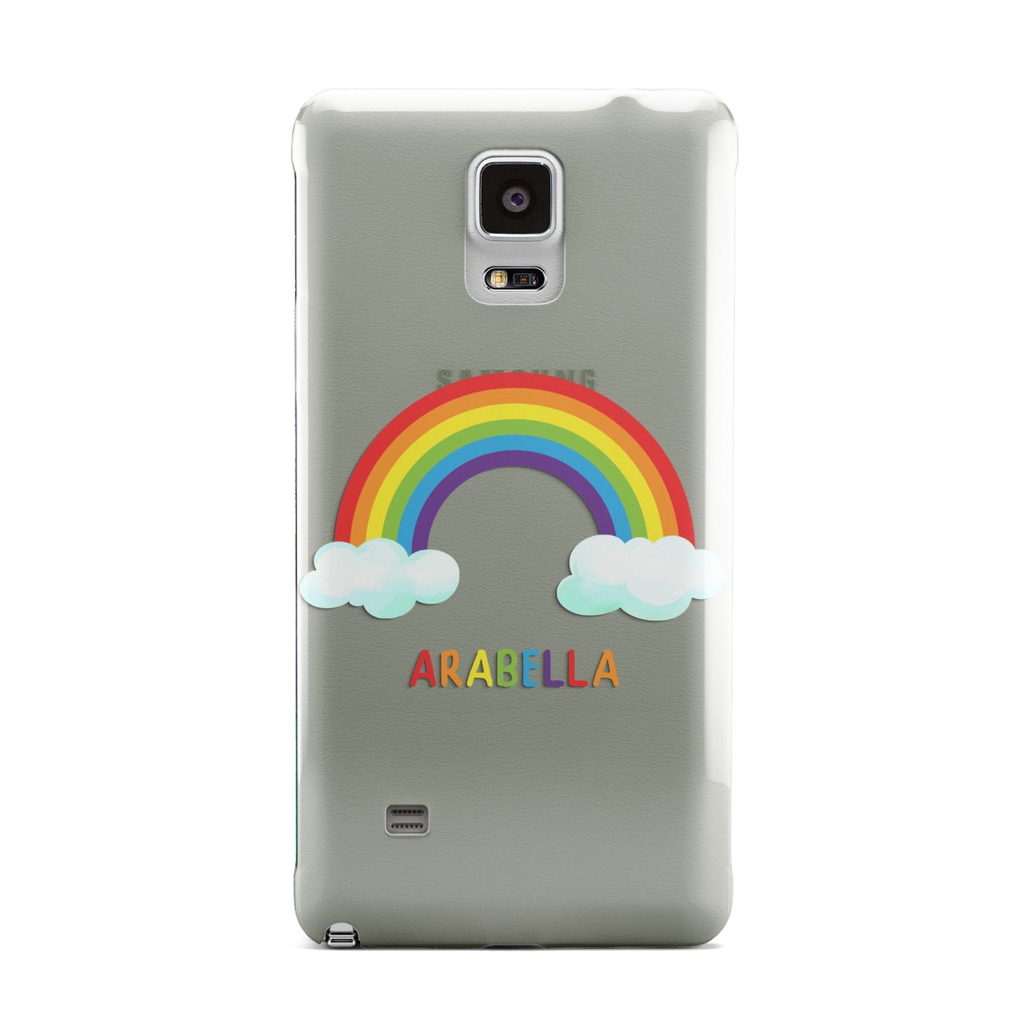 Personalised Rainbow Name Samsung Galaxy Note 4 Case