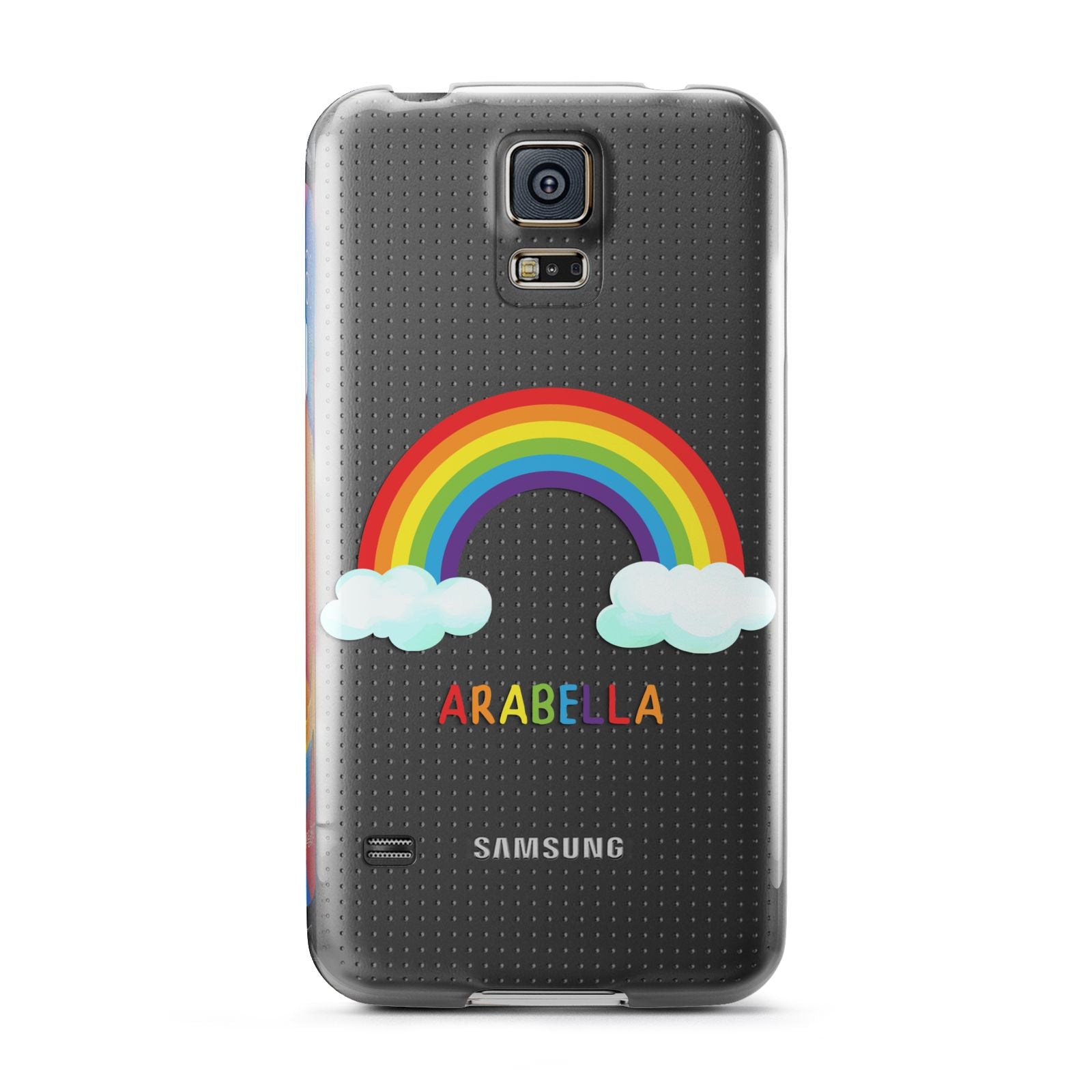 Personalised Rainbow Name Samsung Galaxy S5 Case