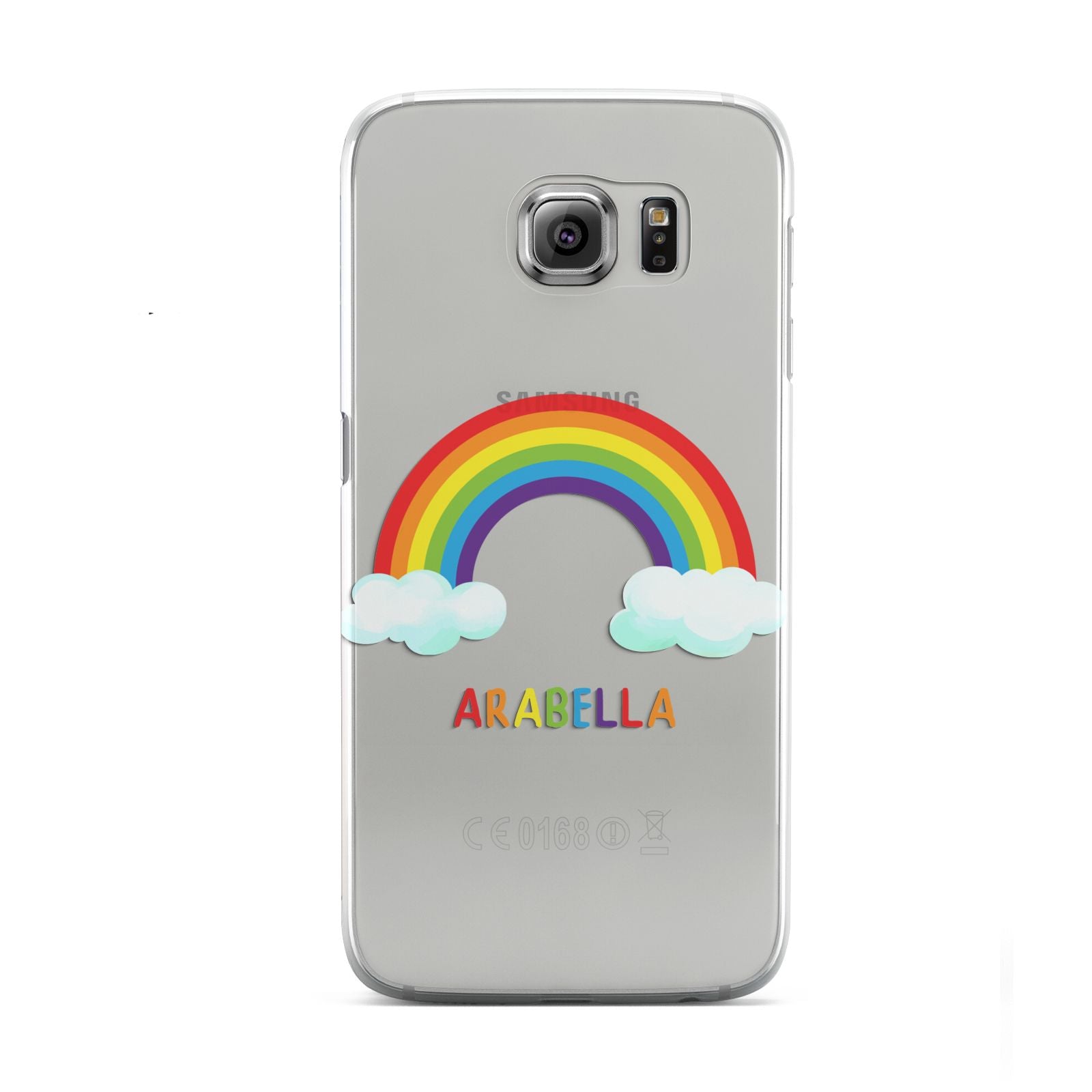 Personalised Rainbow Name Samsung Galaxy S6 Case