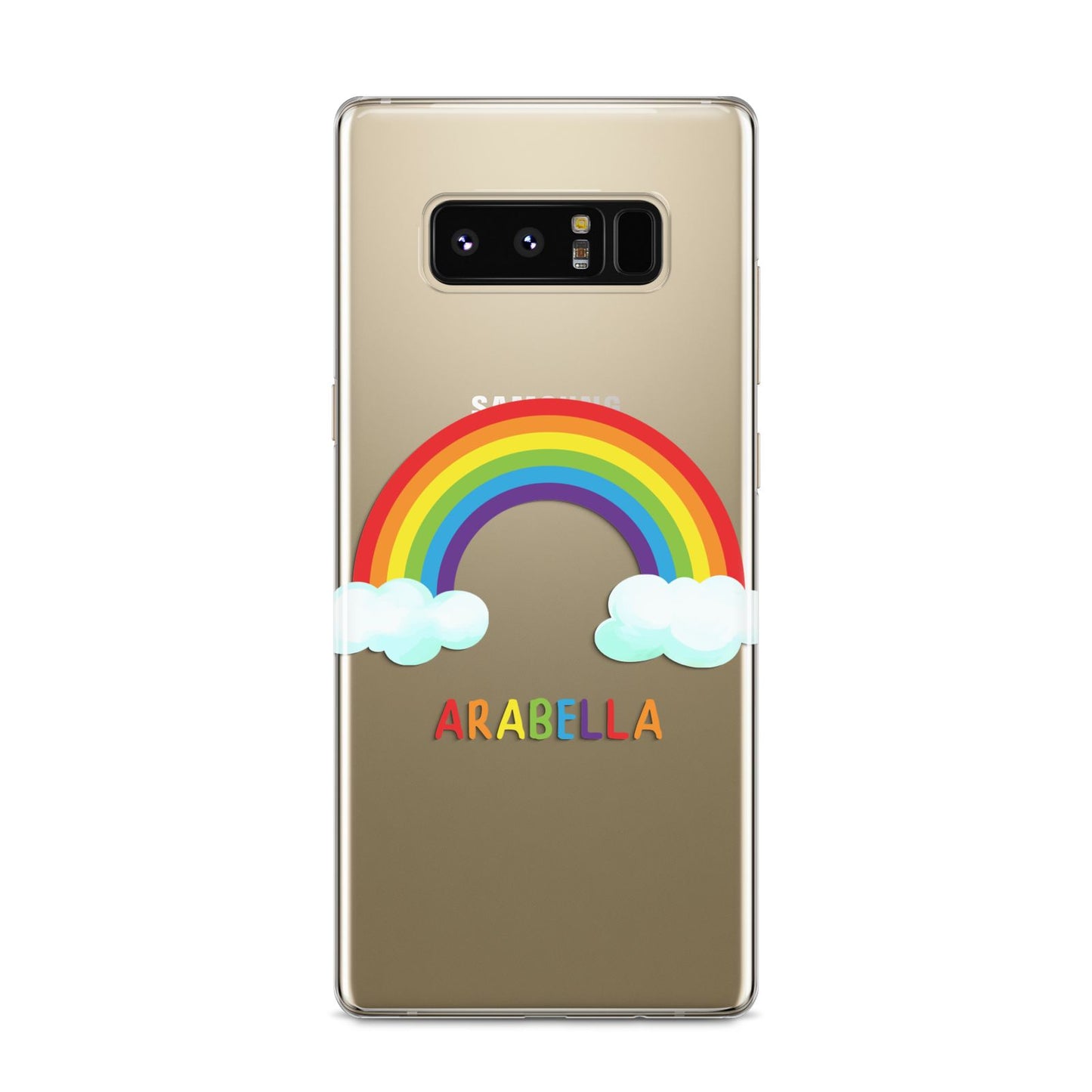 Personalised Rainbow Name Samsung Galaxy S8 Case