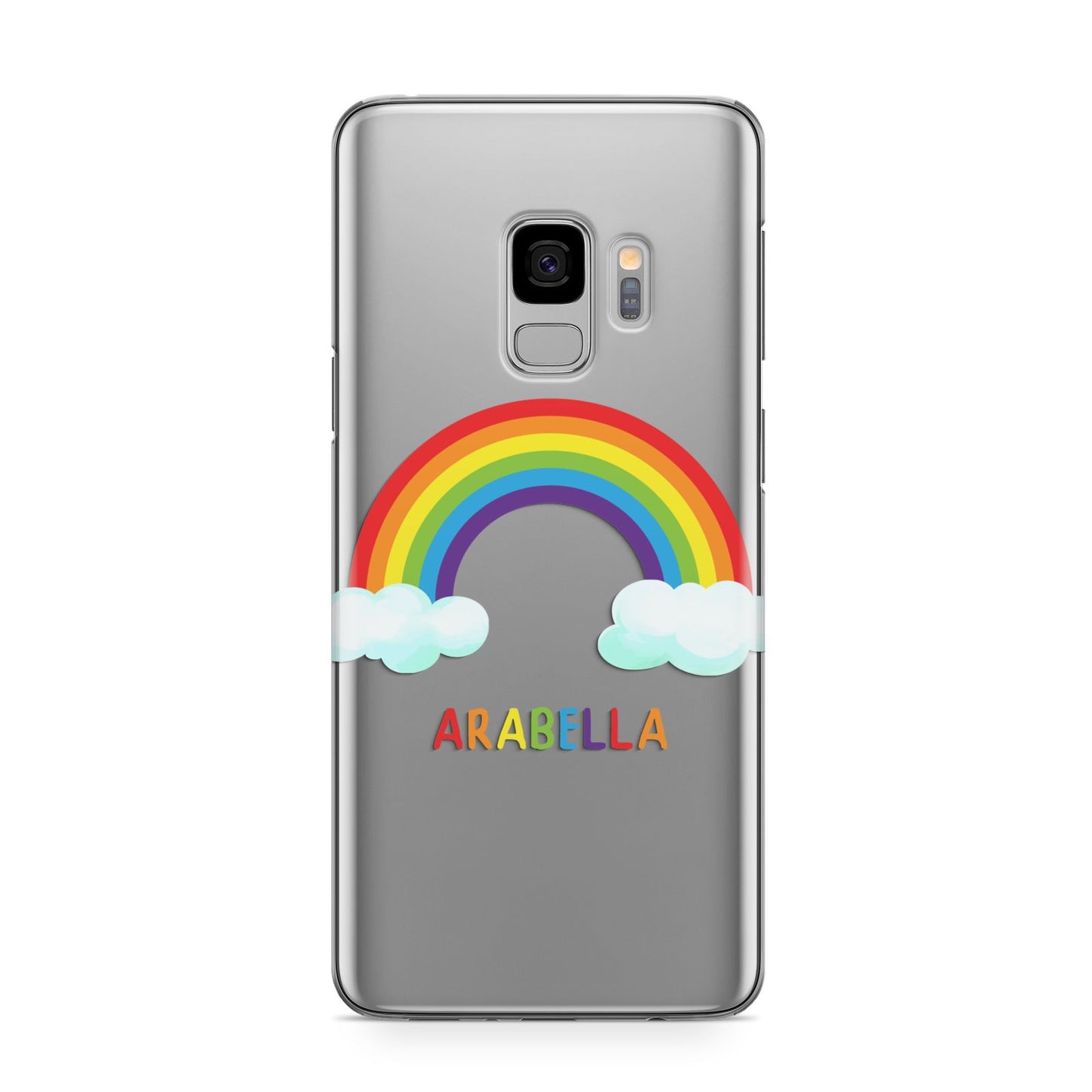 Personalised Rainbow Name Samsung Galaxy S9 Case