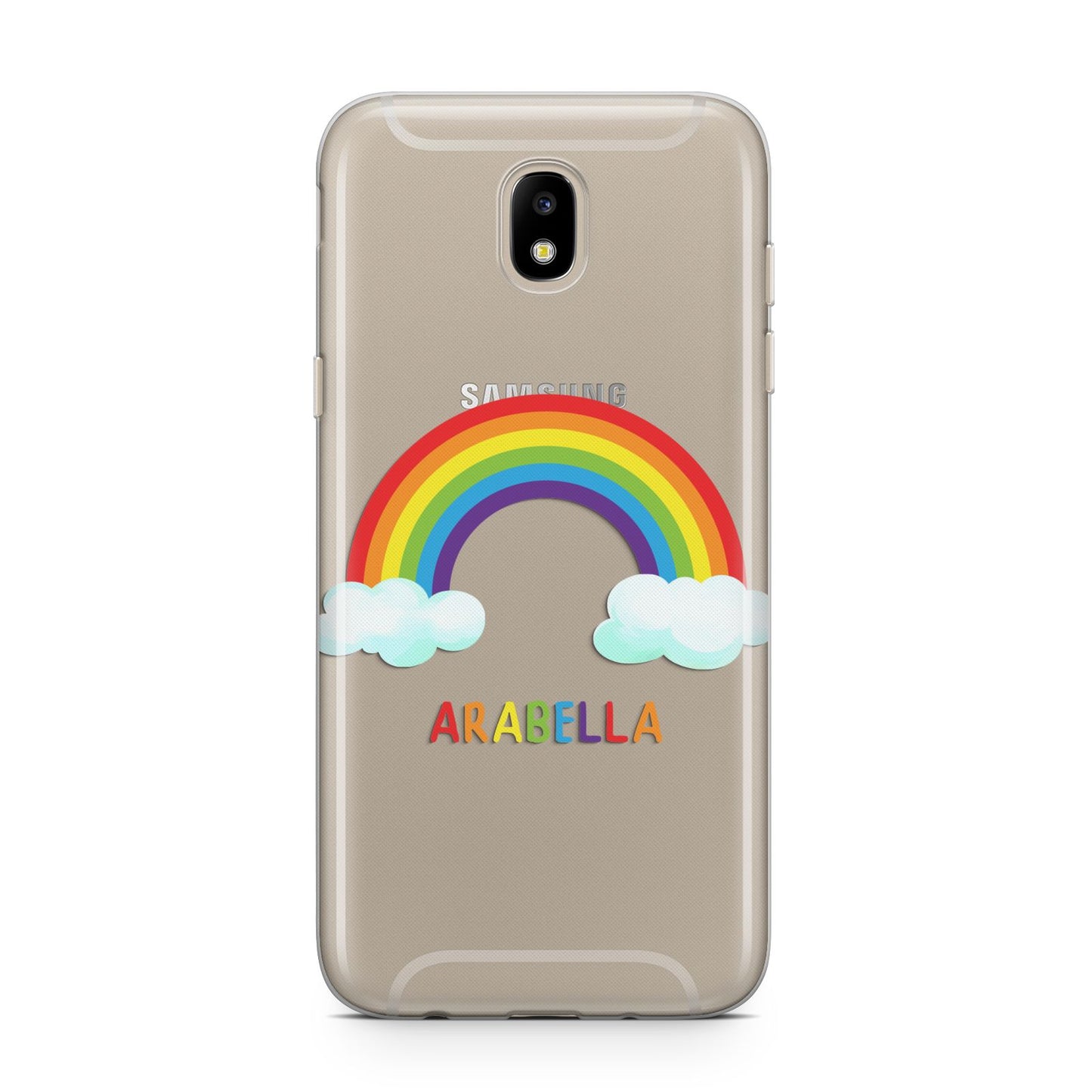 Personalised Rainbow Name Samsung J5 2017 Case