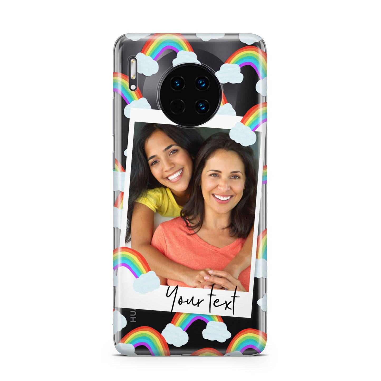 Personalised Rainbow Photo Upload Huawei Mate 30