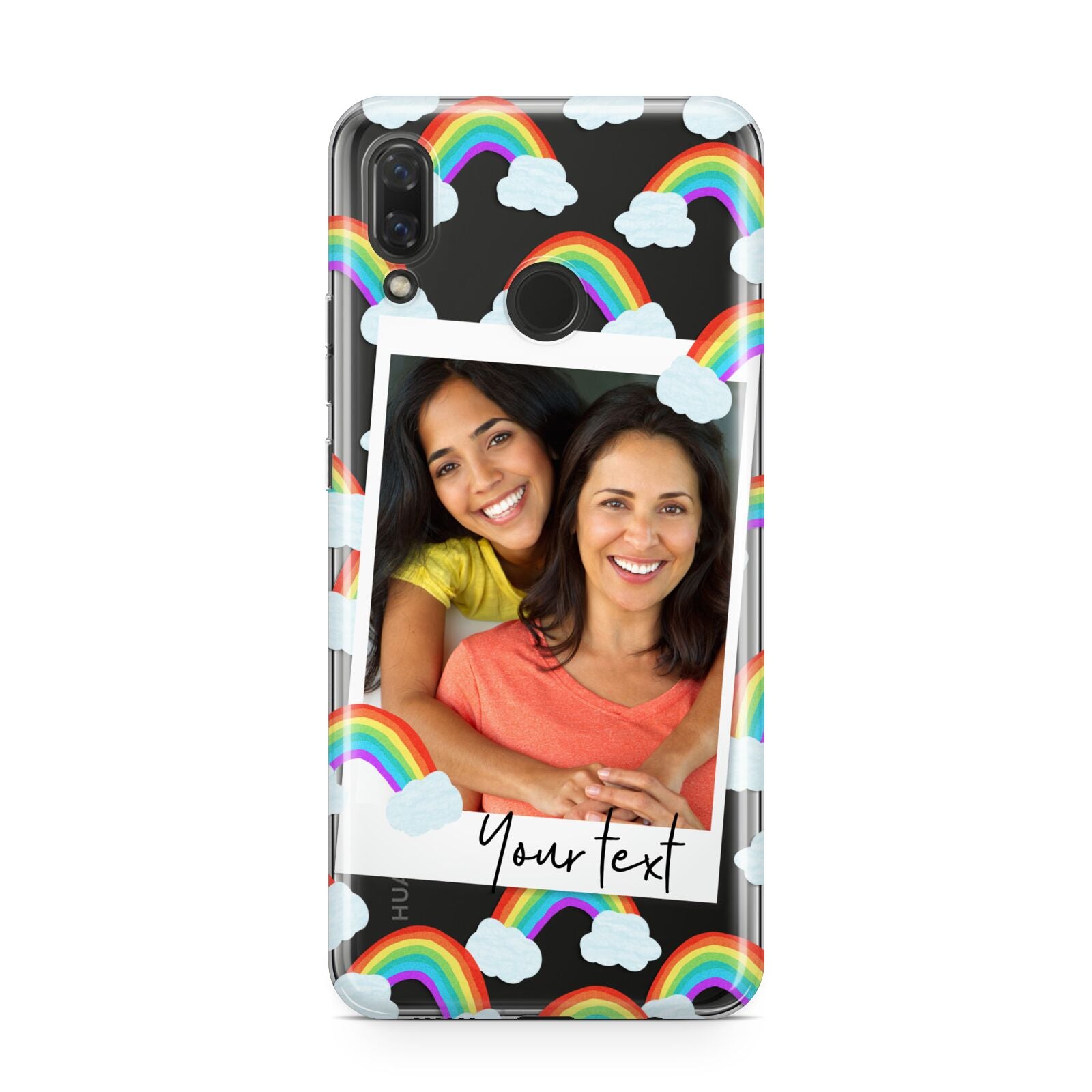 Personalised Rainbow Photo Upload Huawei Nova 3 Phone Case