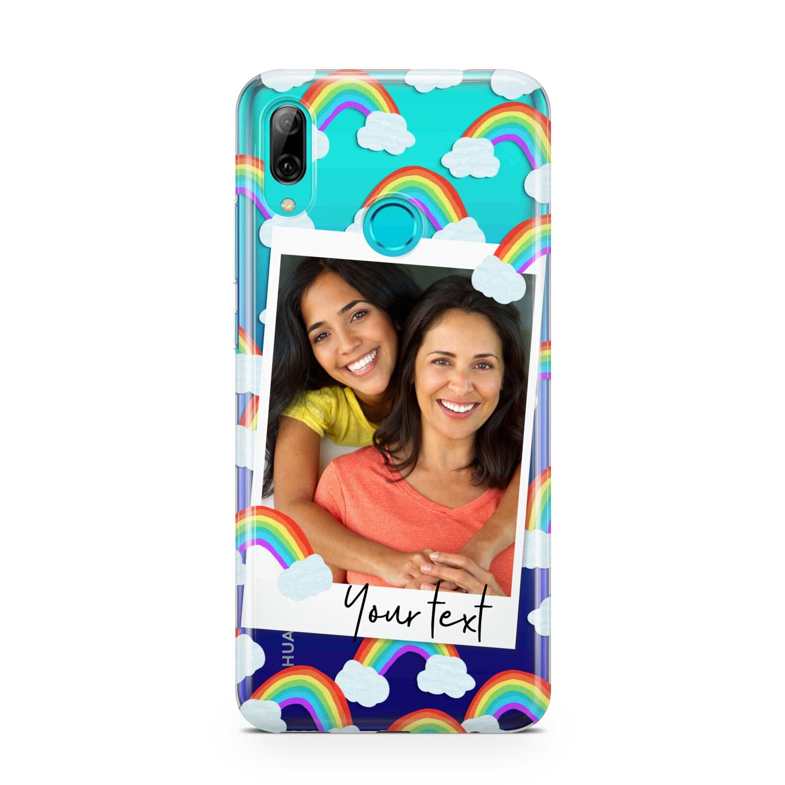 Personalised Rainbow Photo Upload Huawei P Smart 2019 Case