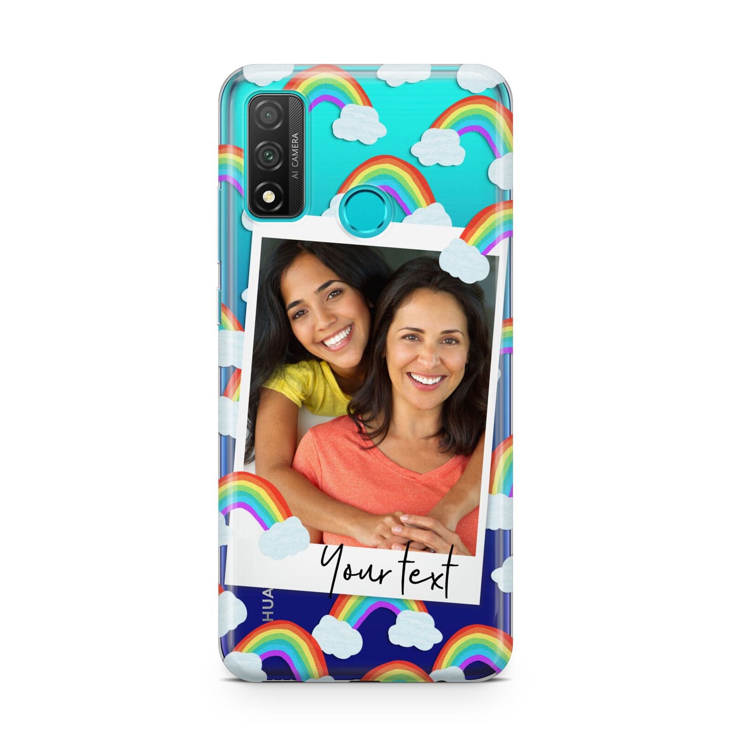 Personalised Rainbow Photo Upload Huawei P Smart 2020