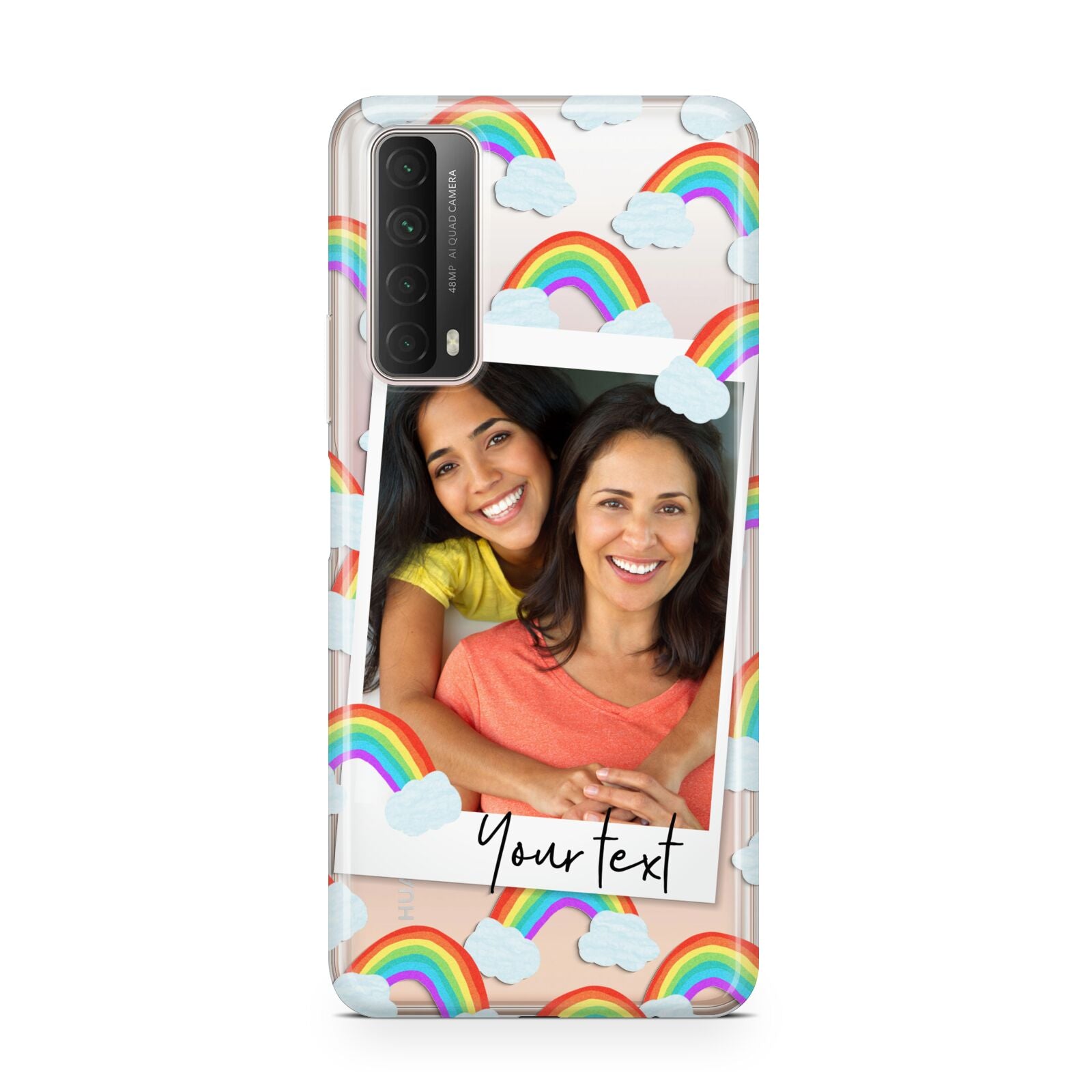 Personalised Rainbow Photo Upload Huawei P Smart 2021