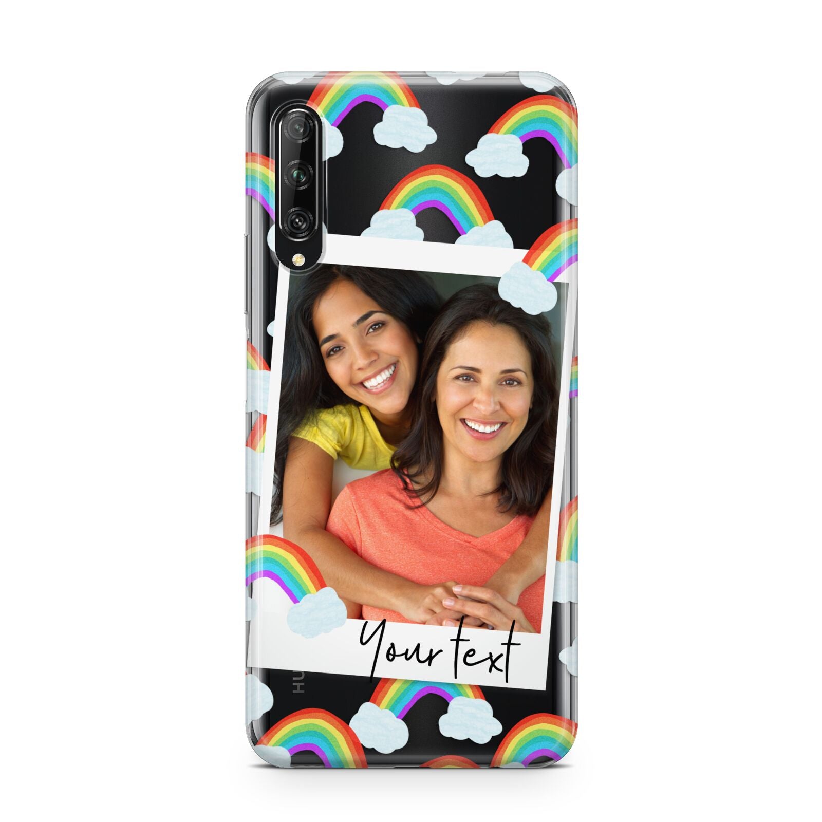 Personalised Rainbow Photo Upload Huawei P Smart Pro 2019