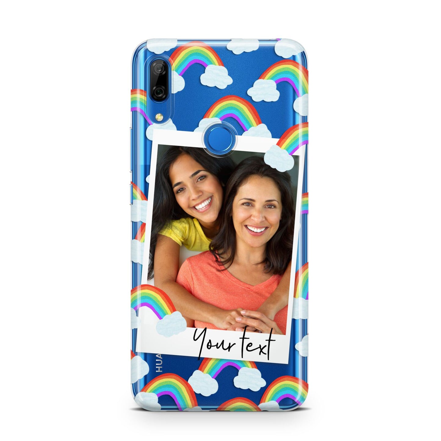 Personalised Rainbow Photo Upload Huawei P Smart Z