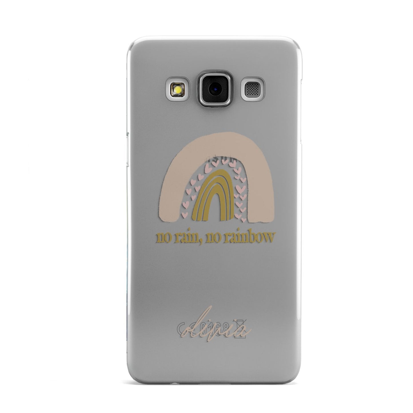 Personalised Rainbow Samsung Galaxy A3 Case