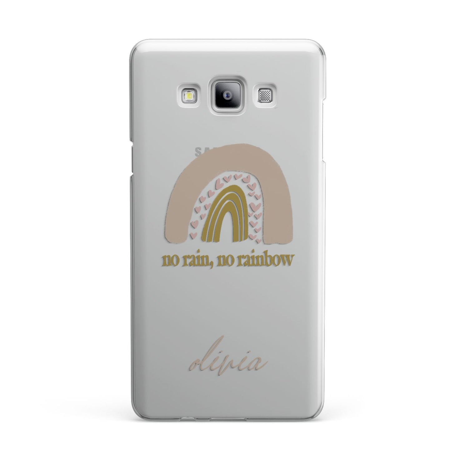 Personalised Rainbow Samsung Galaxy A7 2015 Case