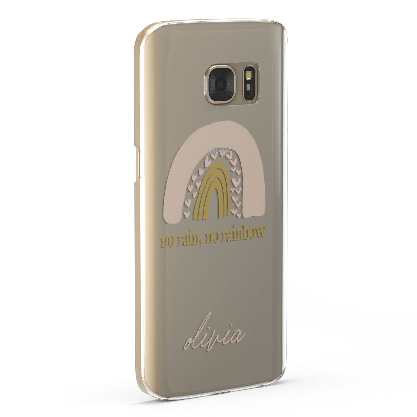 Personalised Rainbow Samsung Galaxy Case Fourty Five Degrees