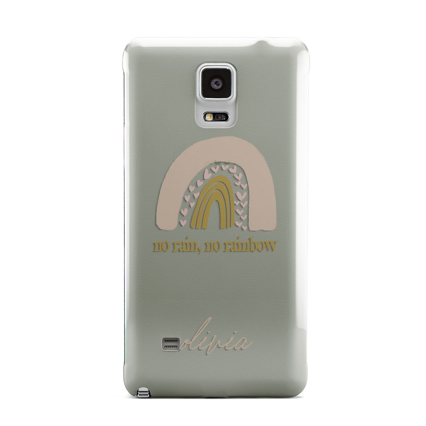 Personalised Rainbow Samsung Galaxy Note 4 Case