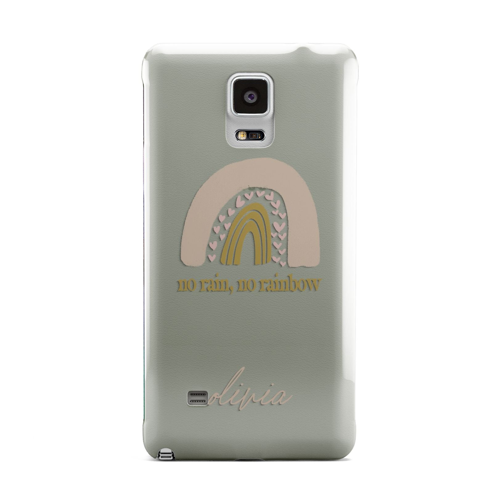 Personalised Rainbow Samsung Galaxy Note 4 Case