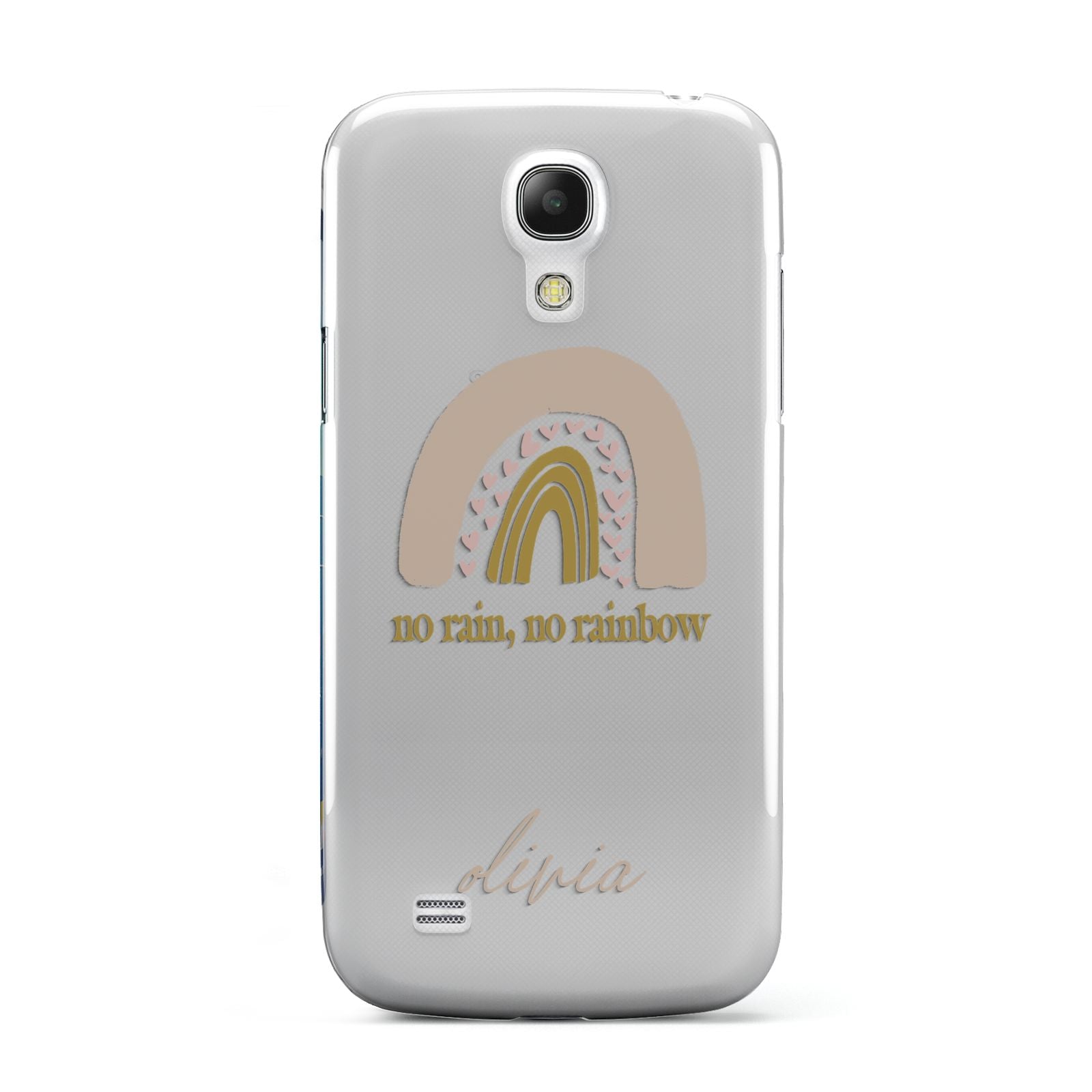 Personalised Rainbow Samsung Galaxy S4 Mini Case