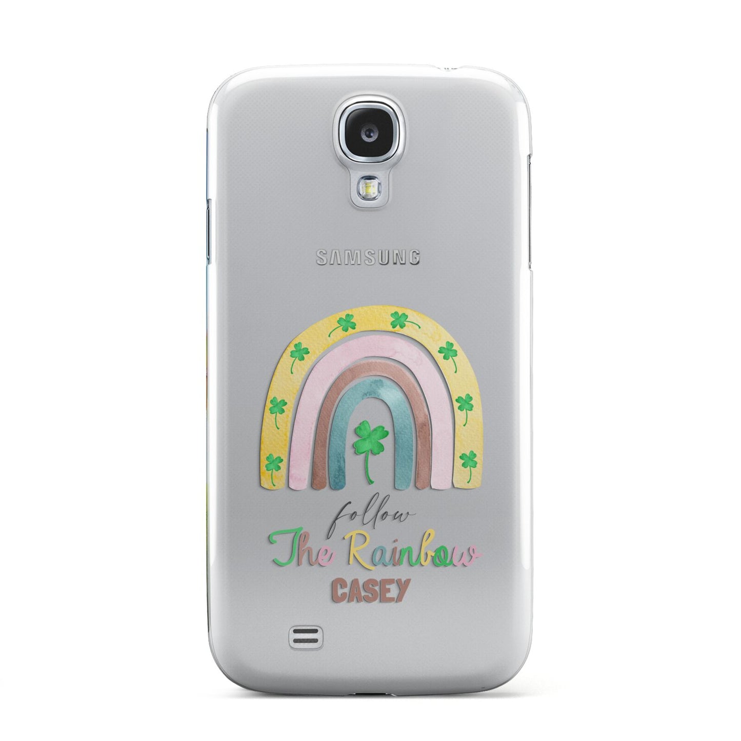 Personalised Rainbow Shamrock Samsung Galaxy S4 Case