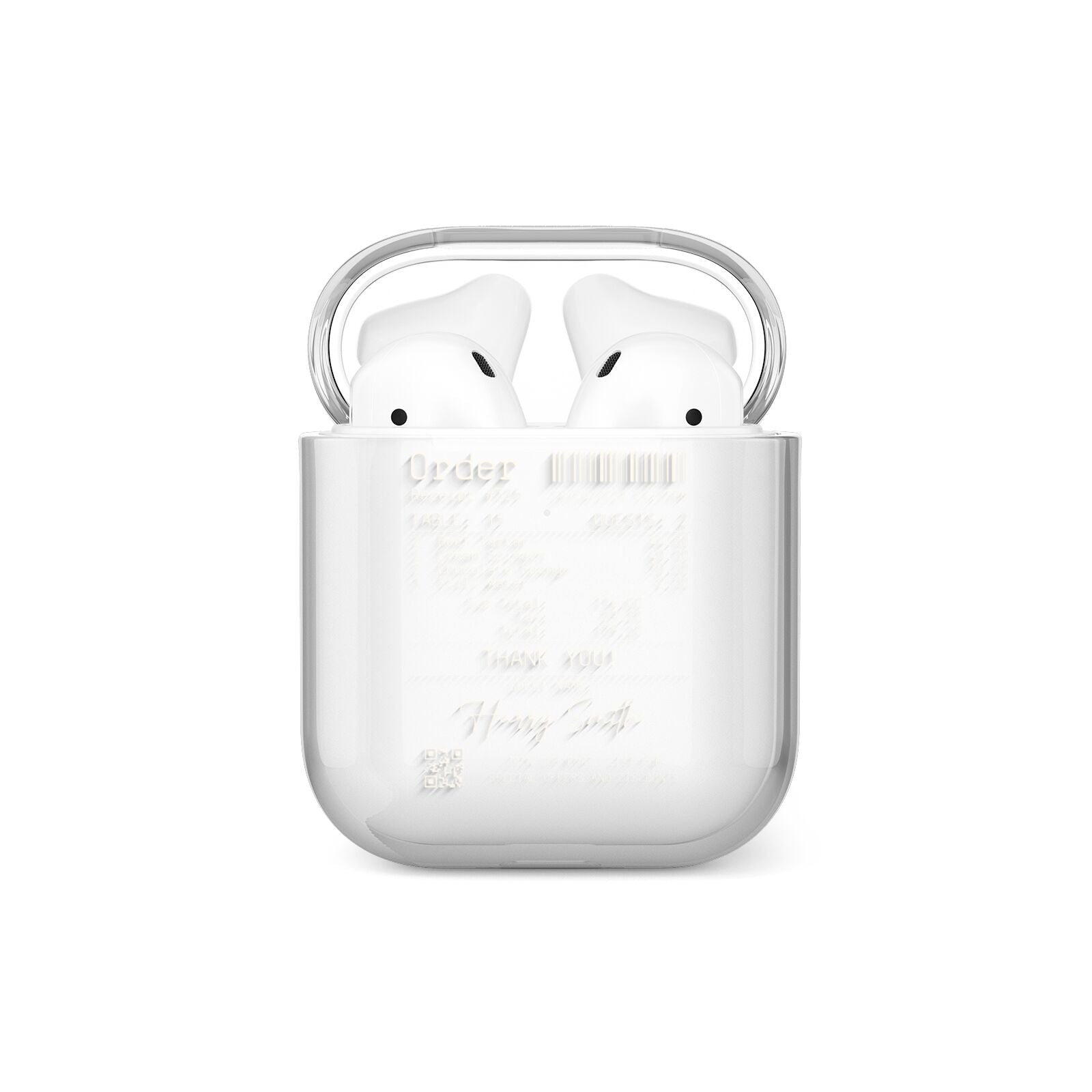 Personalised Receipt AirPods Case