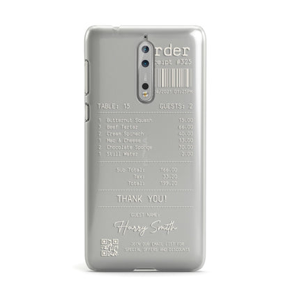 Personalised Receipt Nokia Case