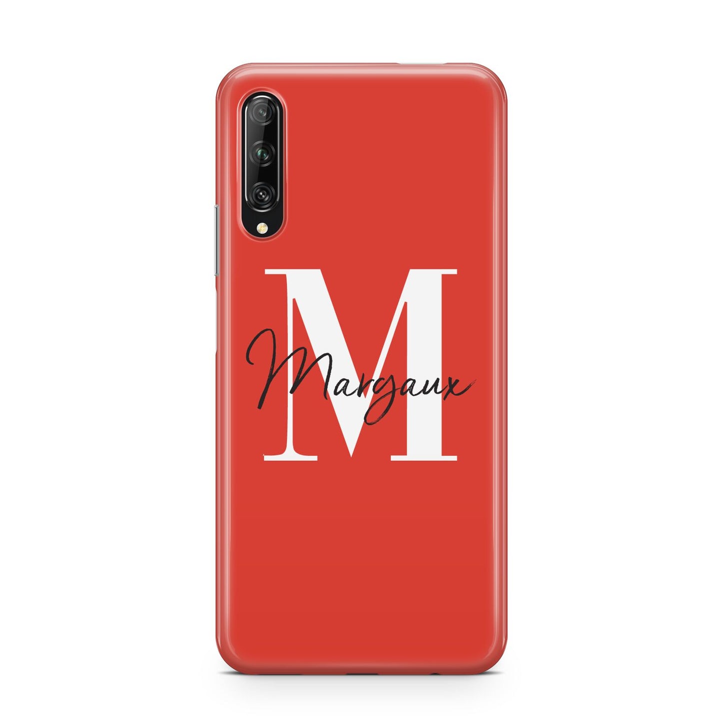 Personalised Red Name and Initial Huawei P Smart Pro 2019