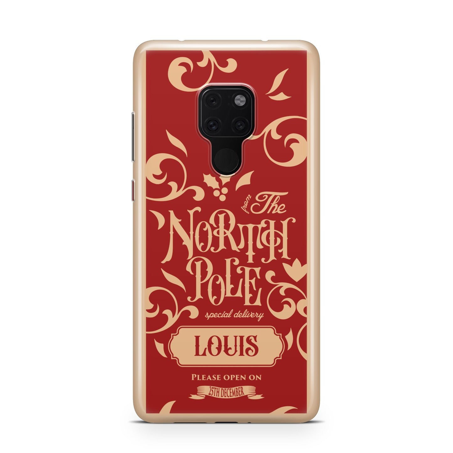 Personalised Red North Pole Huawei Mate 20 Phone Case