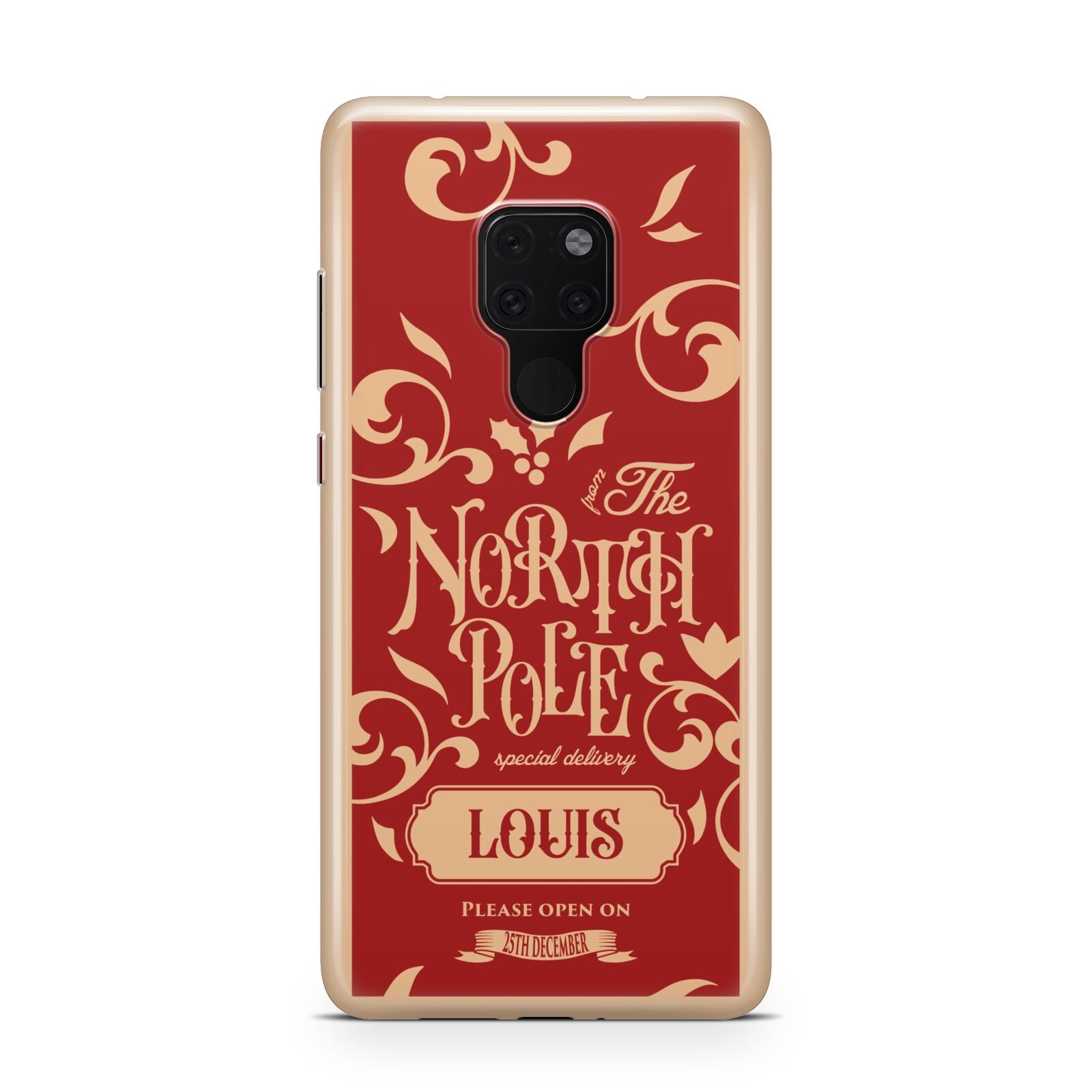 Personalised Red North Pole Huawei Mate 20 Phone Case