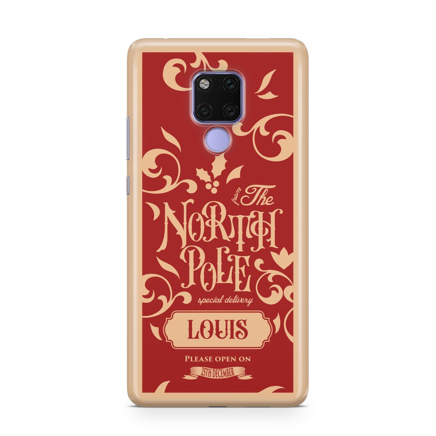 Personalised Red North Pole Huawei Mate 20X Phone Case