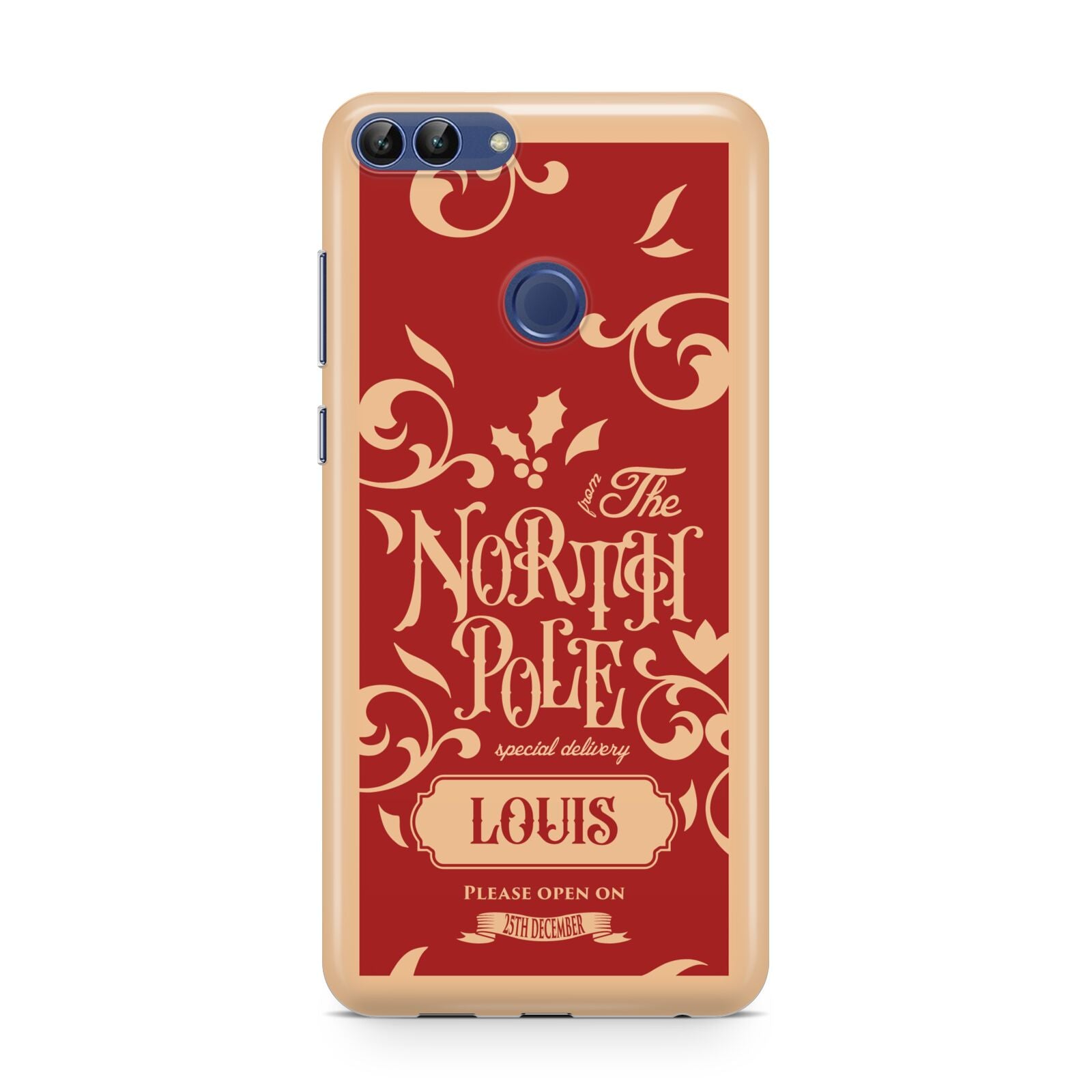 Personalised Red North Pole Huawei P Smart Case