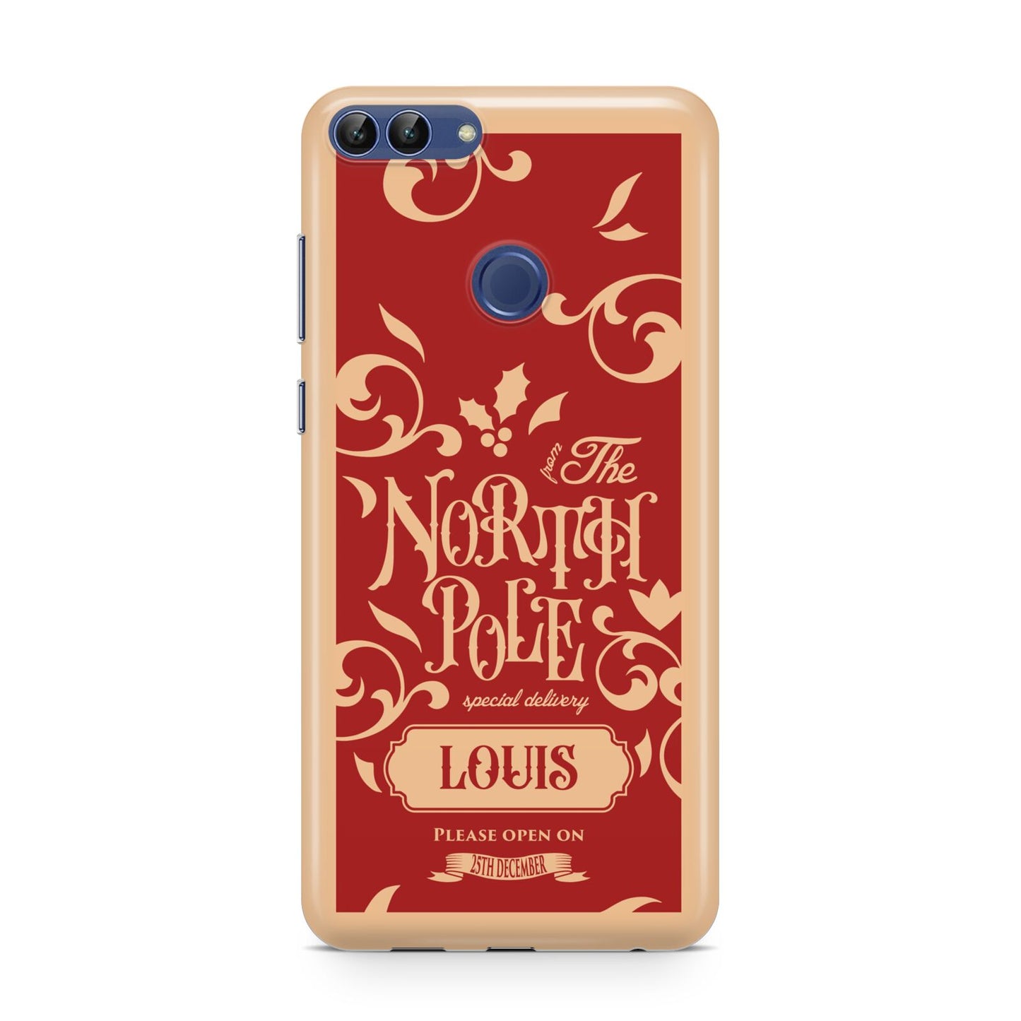 Personalised Red North Pole Huawei P Smart Case