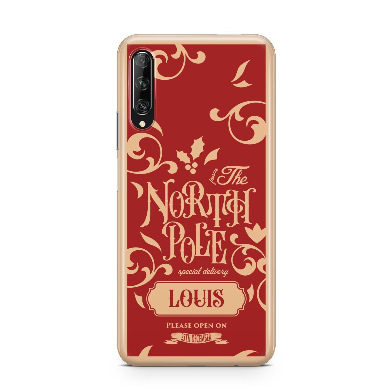 Personalised Red North Pole Huawei P Smart Pro 2019