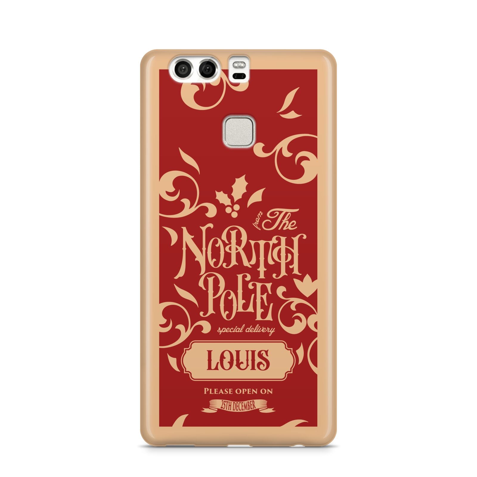 Personalised Red North Pole Huawei P9 Case