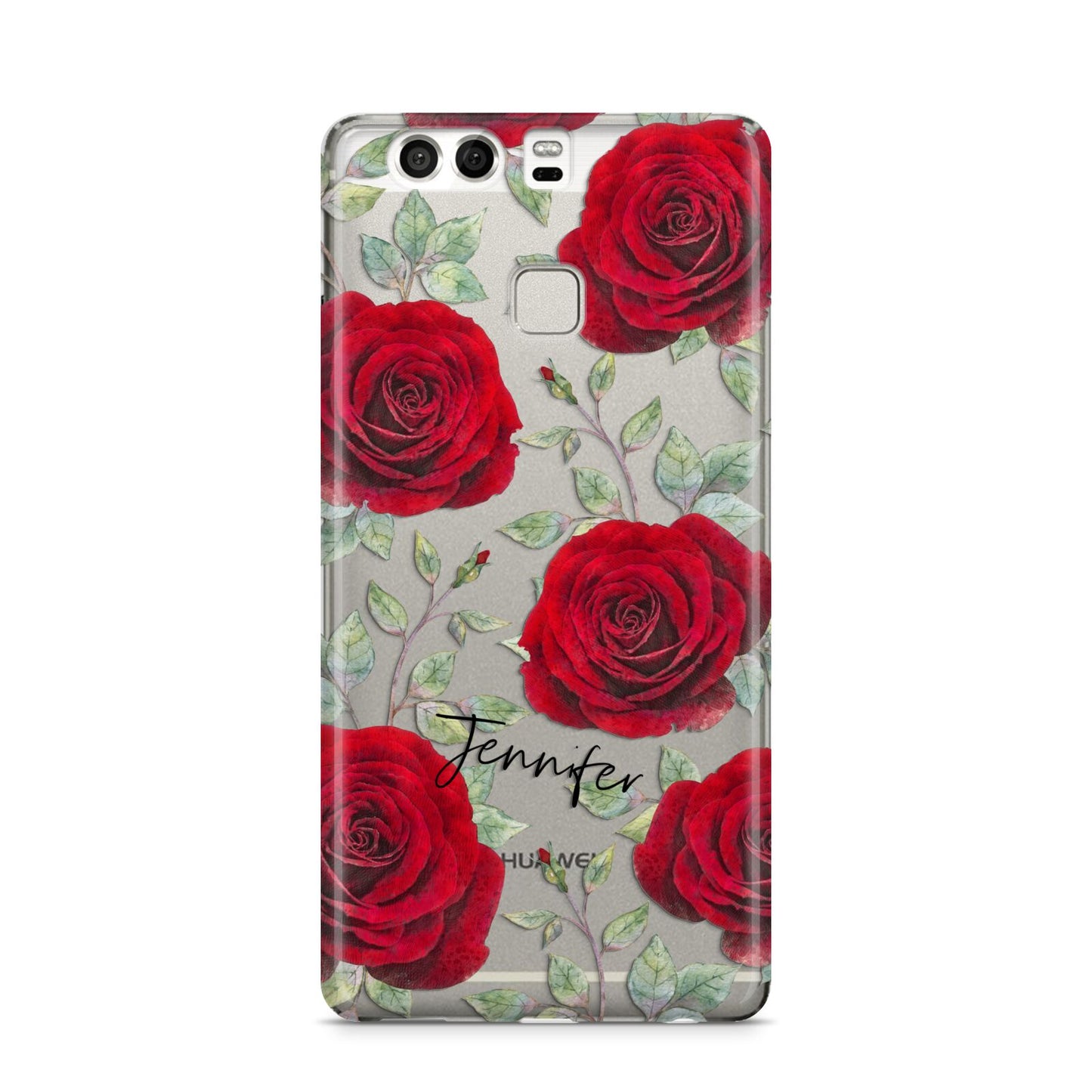 Personalised Red Roses Huawei P9 Case