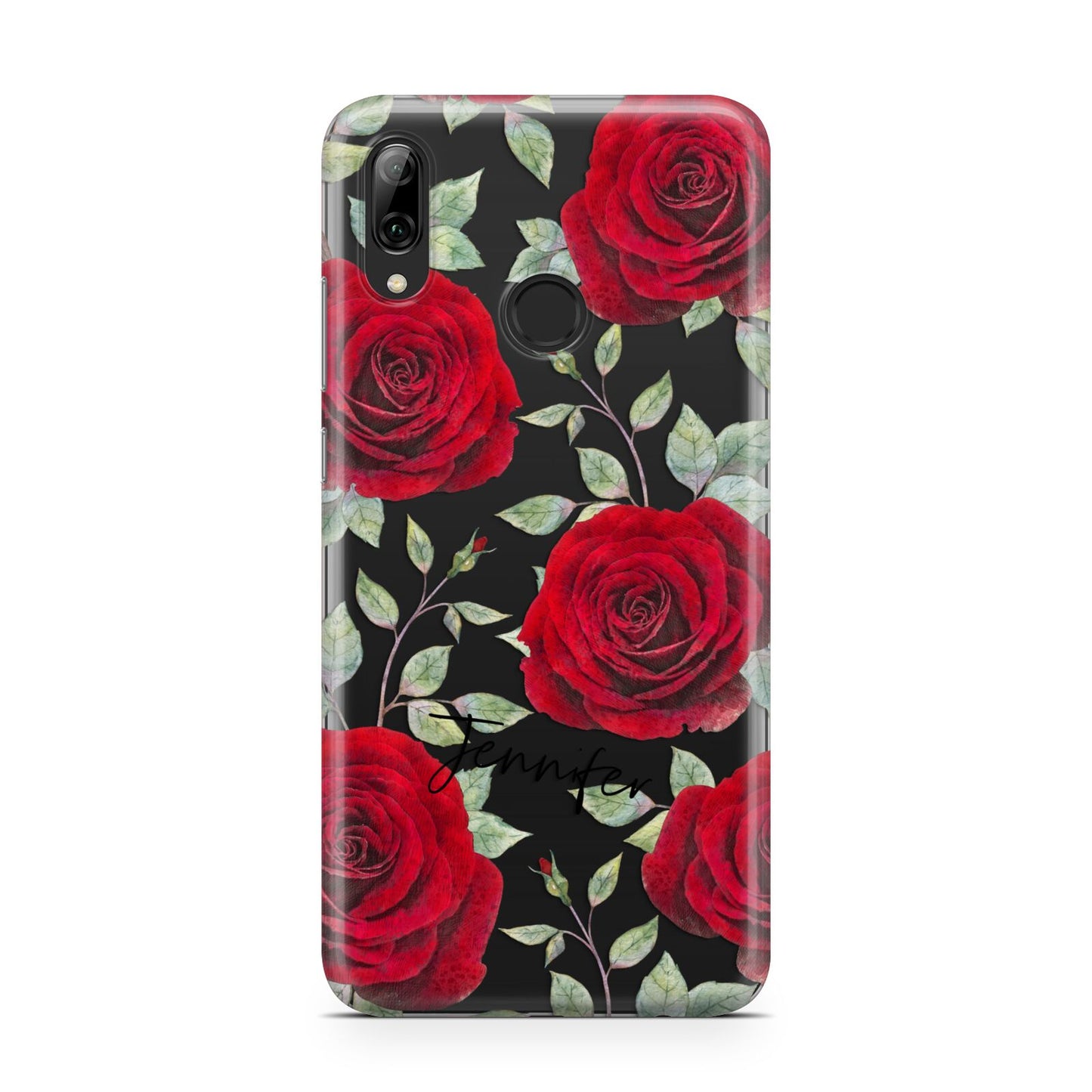 Personalised Red Roses Huawei Y7 2019