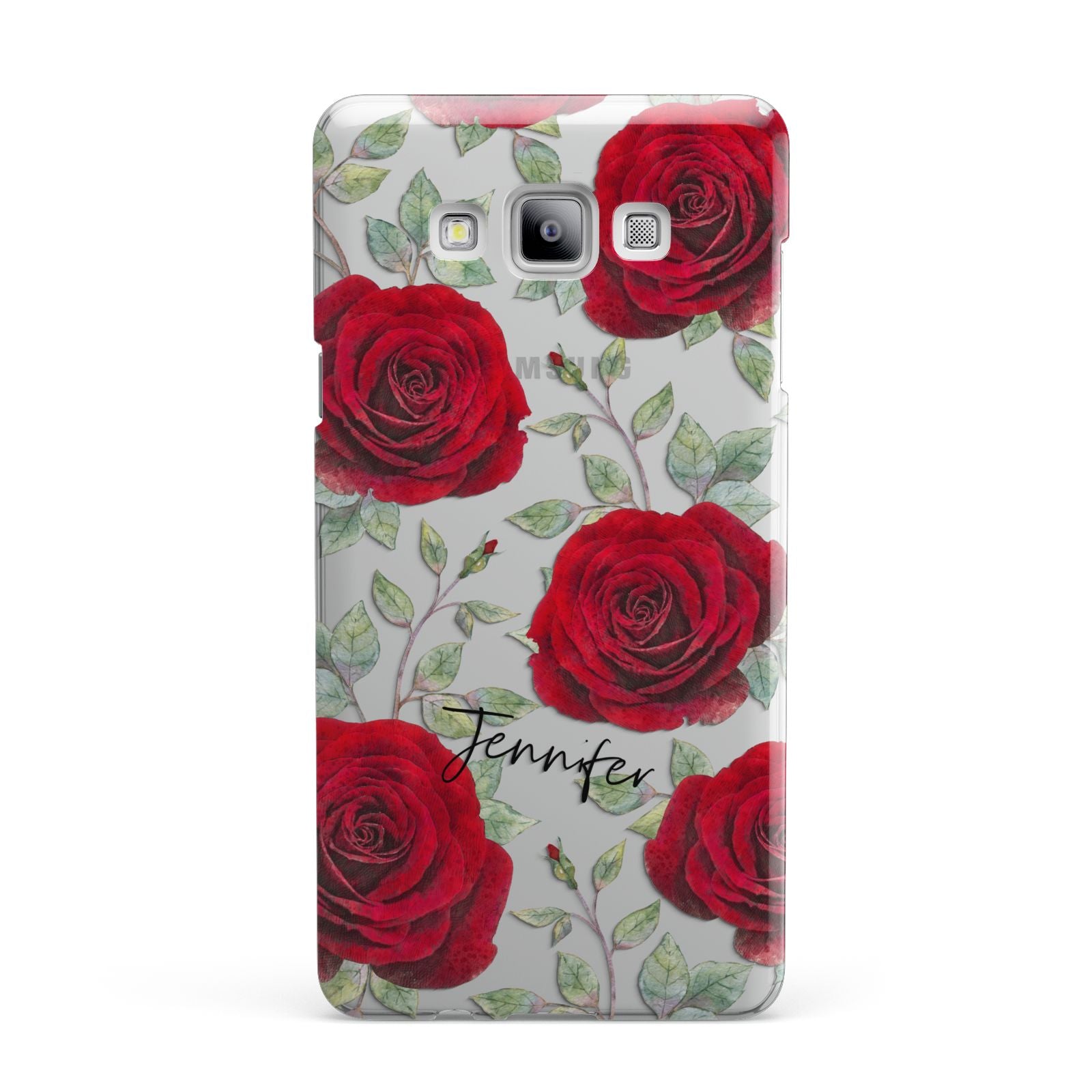 Personalised Red Roses Samsung Galaxy A7 2015 Case