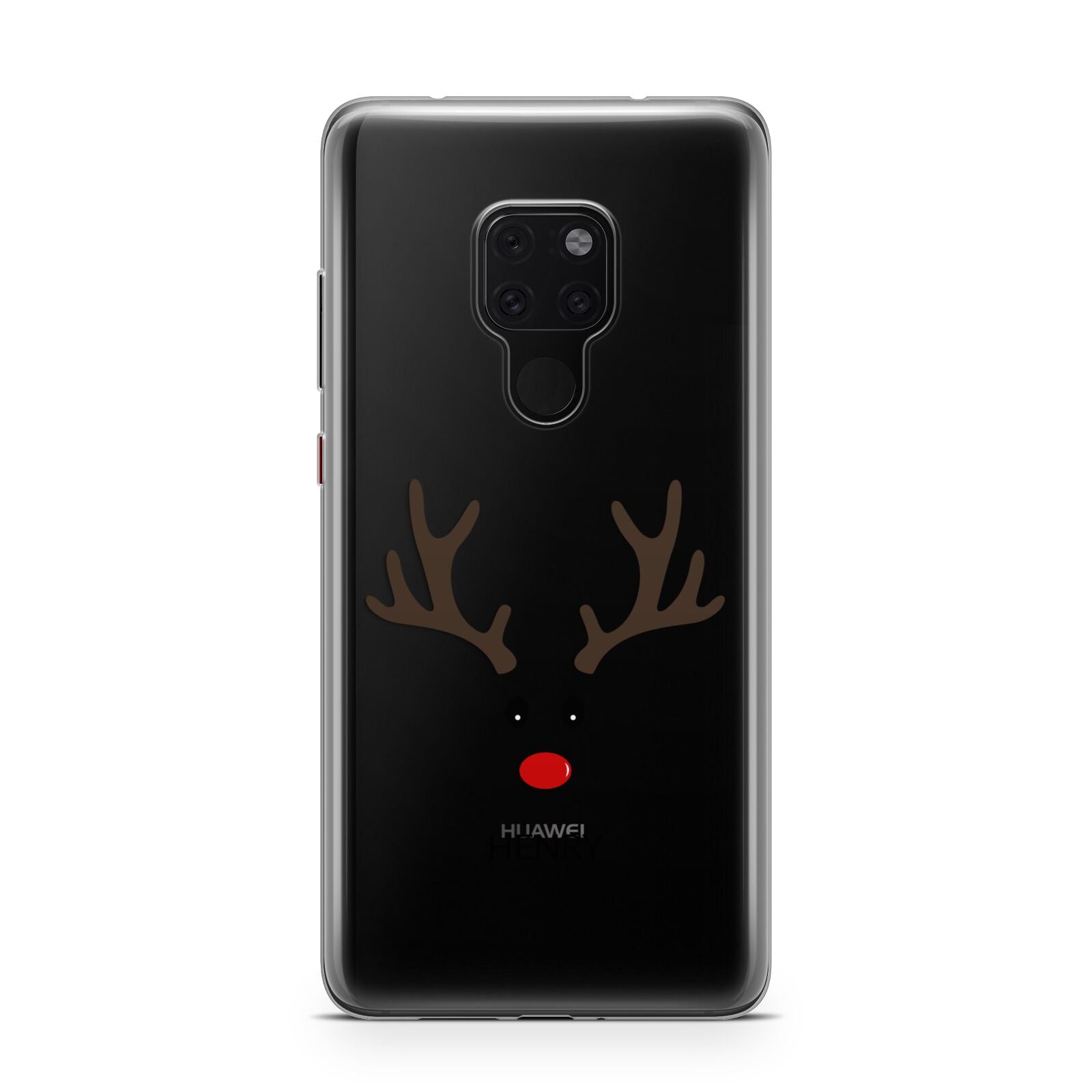 Personalised Reindeer Face Huawei Mate 20 Phone Case